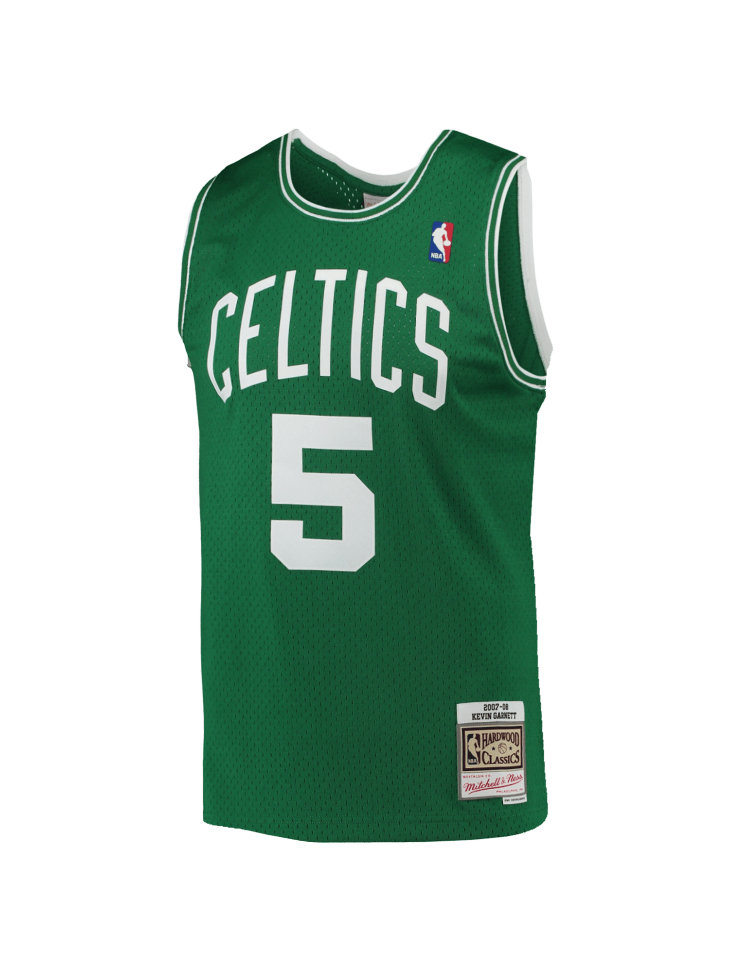 Kevin Garnett Boston Celtics Mitchell & Ness NBA 07-08 Road Swingman Jersey - Green