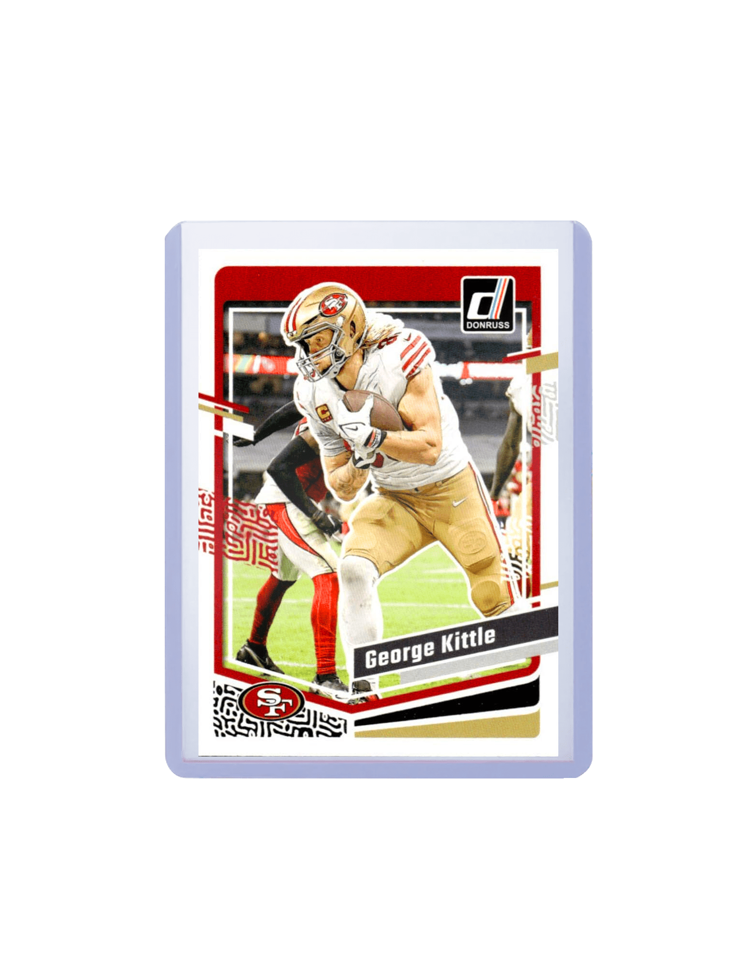 George Kittle San Francisco 49ers Panini NFL 23-24 Donruss Card