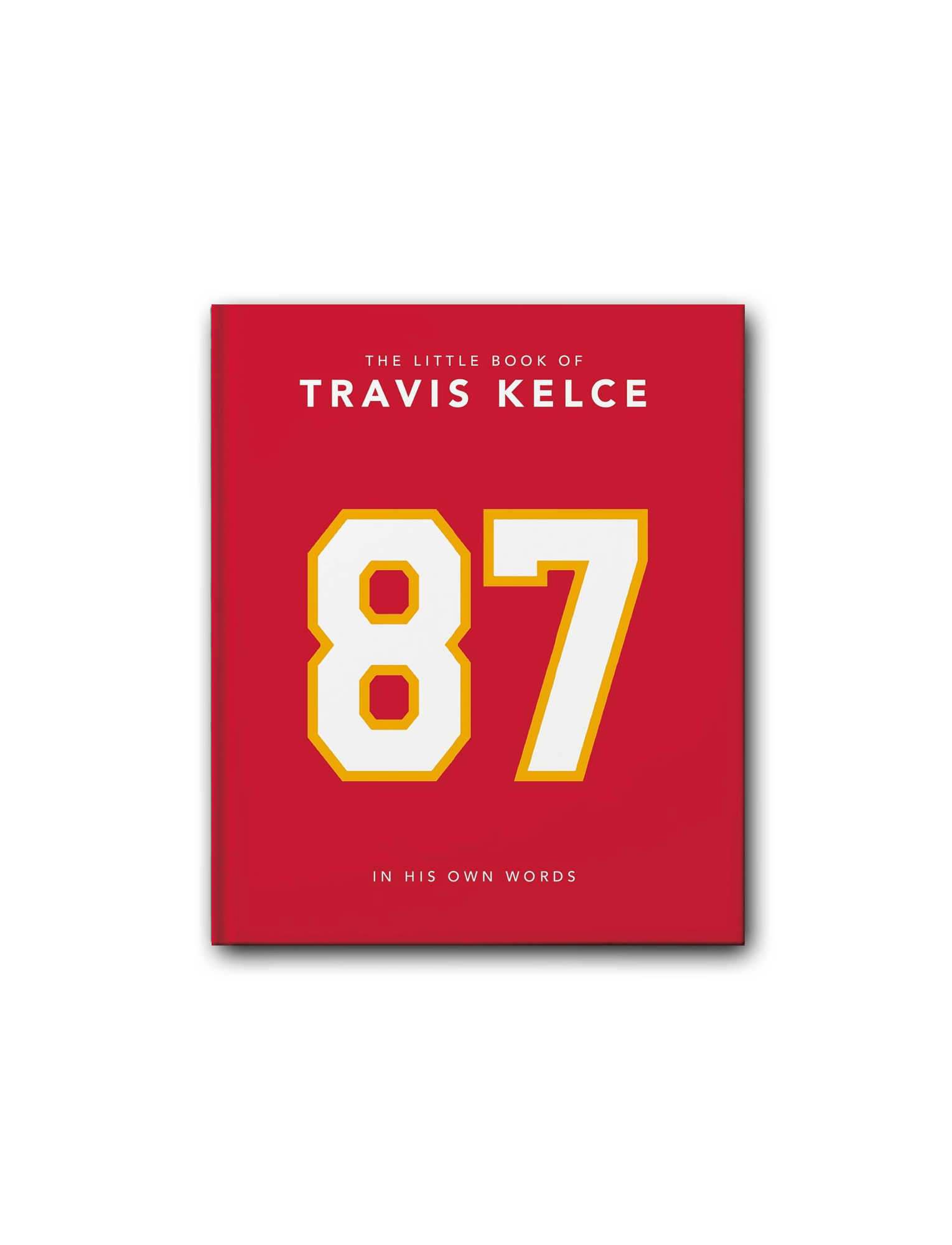 Travis Kelce Kansas City Chiefs NFL The Little Book Of Hardcover Book