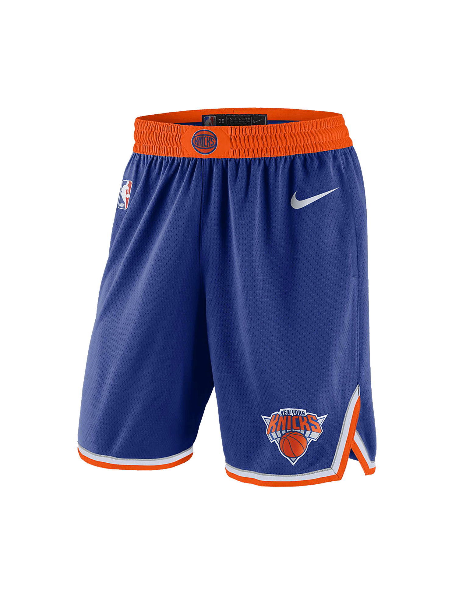 Youths New York Knicks Nike NBA Swingman Shorts - Blue