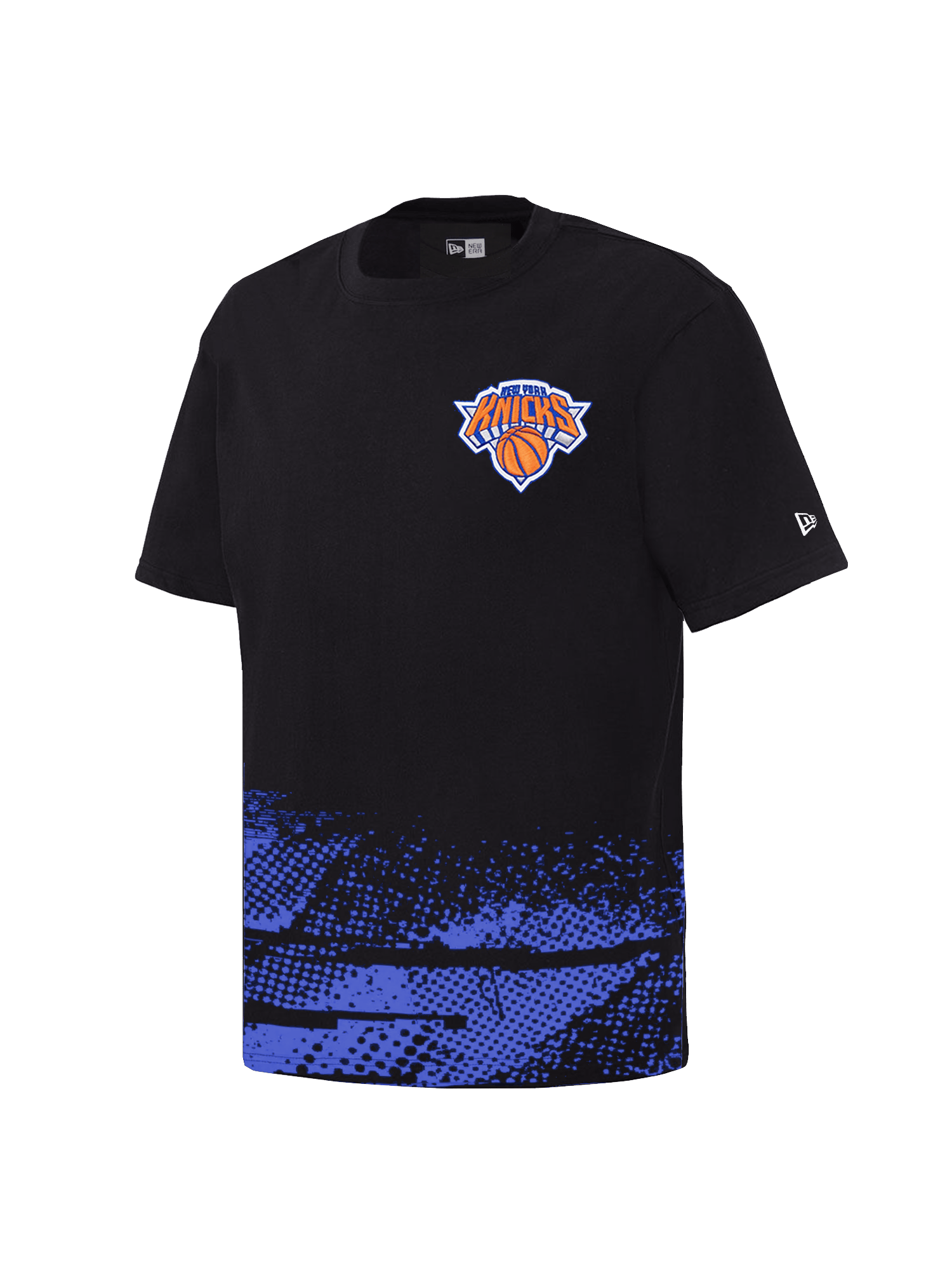 New York Knicks New Era NBA 24-25 Tip-Off T-Shirt - Black