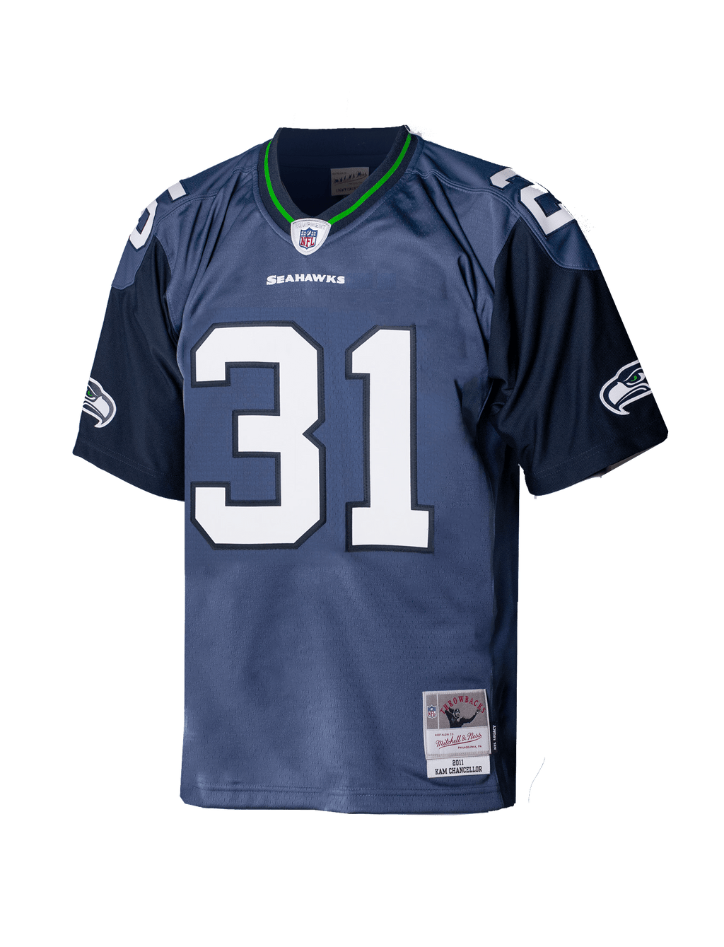 Kam Chancellor Seattle Seahawks Mitchell Ness NFL 11 Throwback Legac US Sports HQ