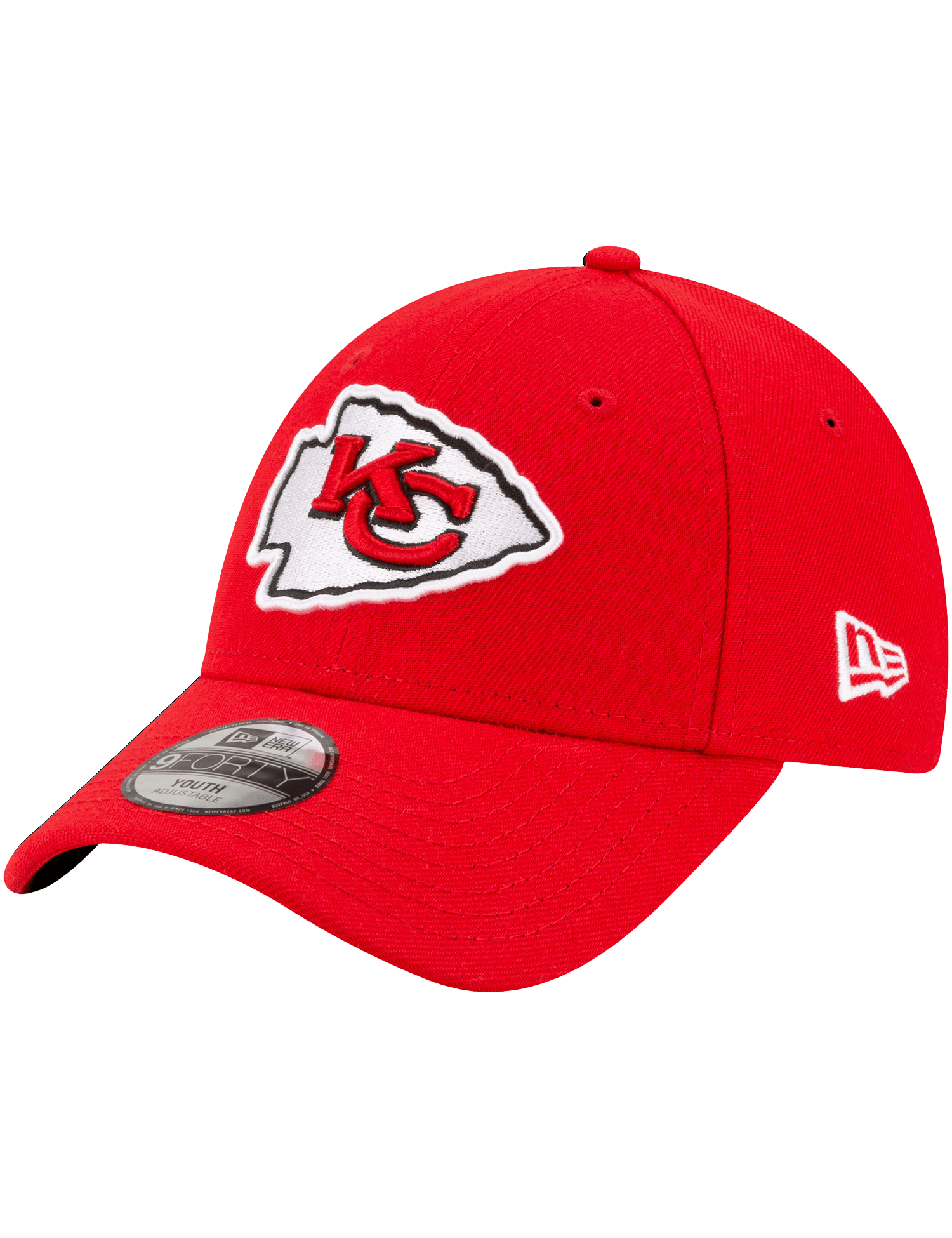 Kansas City Chiefs New Era NFL Team 9FORTY Strapback Hat - Red