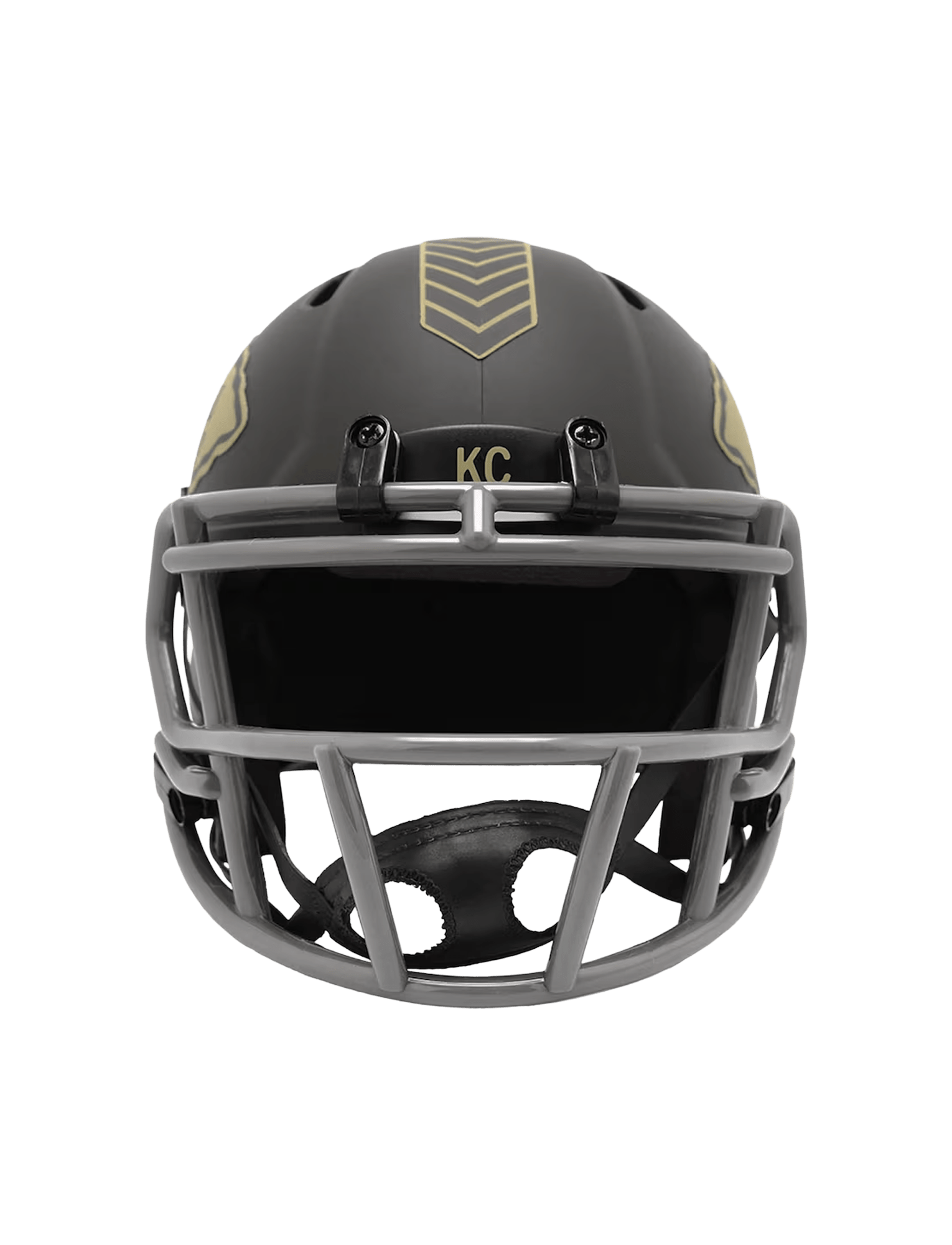 Kansas City Chiefs Riddell NFL Salute To Service 25 Speed Mini Size Helmet
