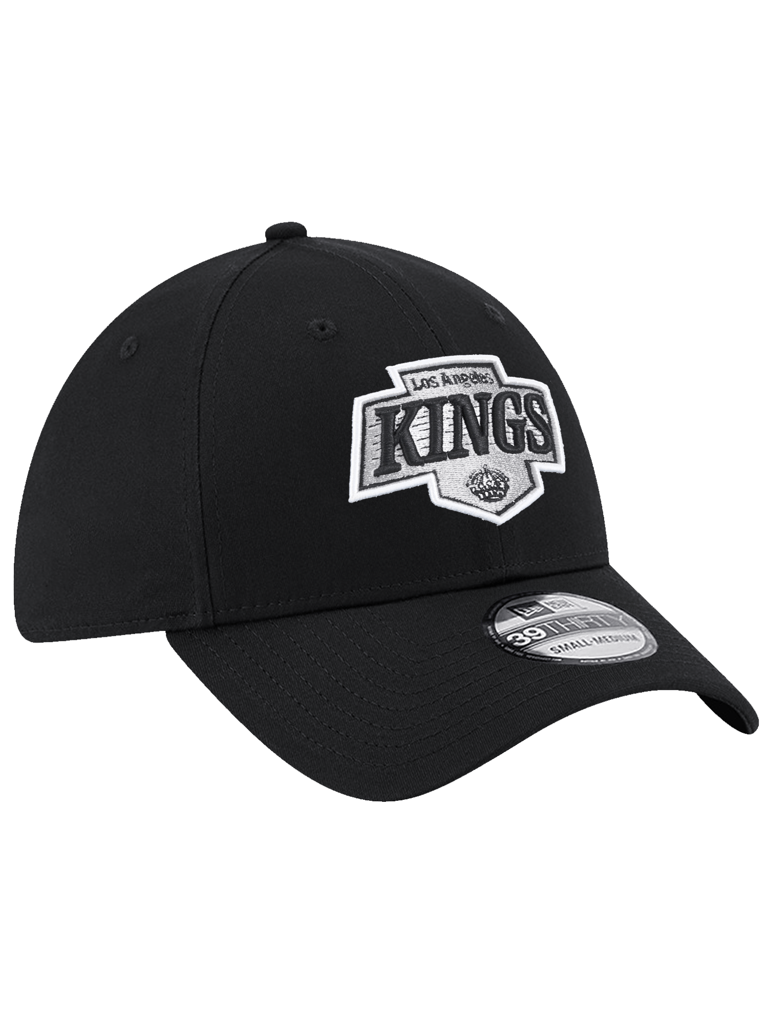 Los Angeles Kings New Era NHL Team 39THIRTY Stretch-Fit Hat - Black