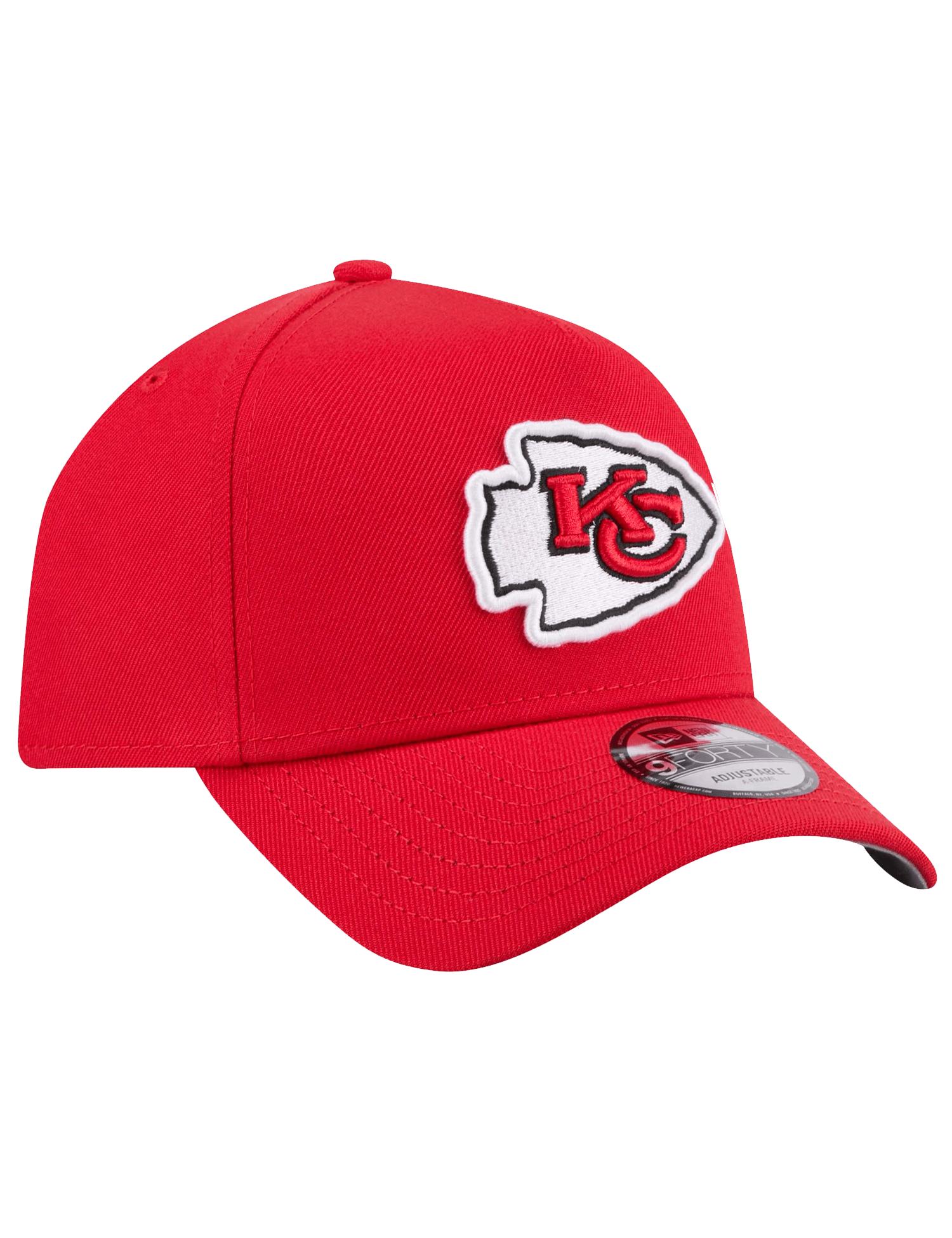 Kansas City Chiefs New Era NFL Team 9FORTY A-Frame Snapback Hat - Red