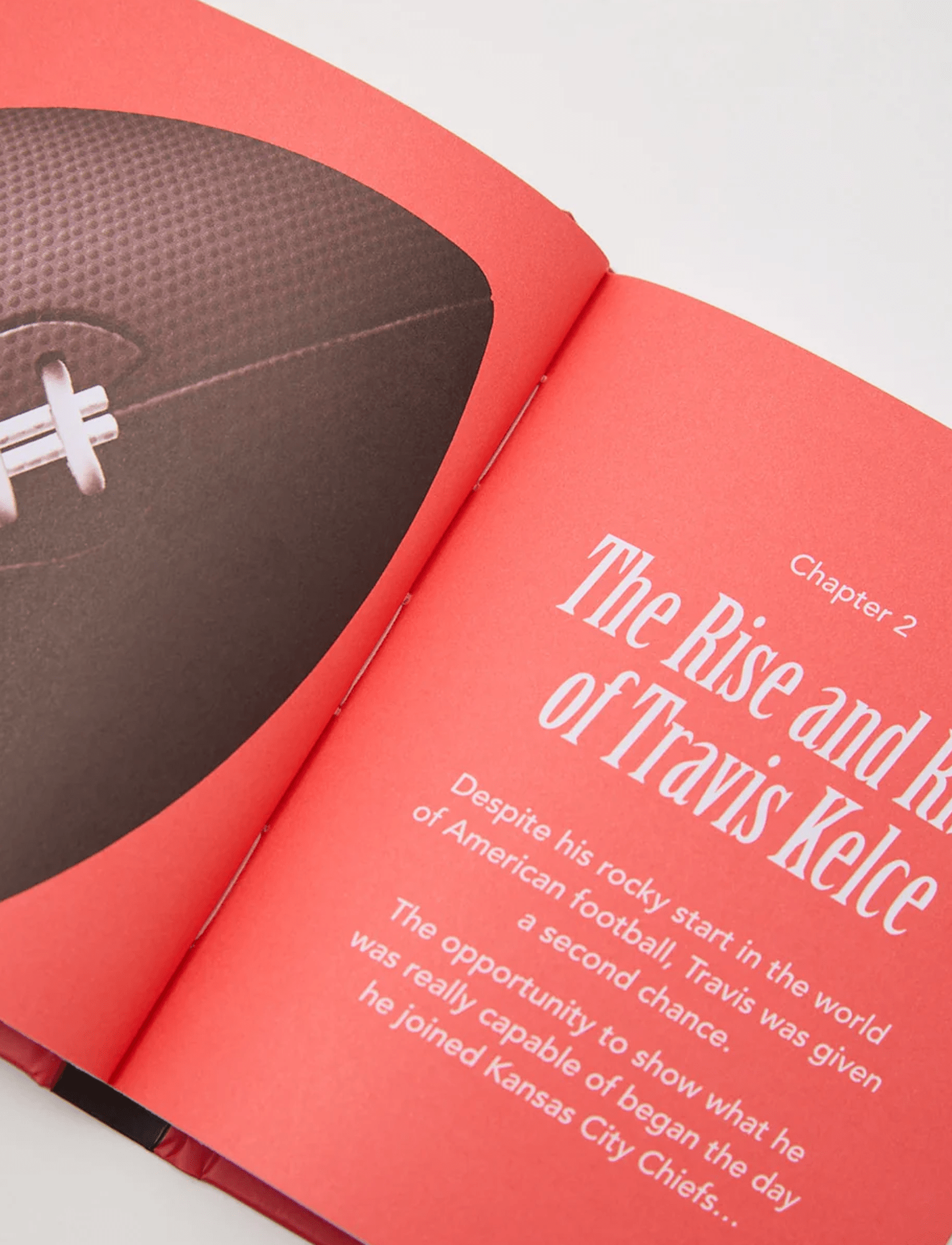 Travis Kelce Kansas City Chiefs NFL The Little Book Of Hardcover Book