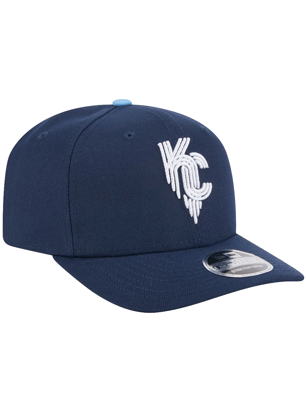 Kansas City Royals New Era MLB City Connect 9SEVENTY Stretch Snapback Hat - Navy