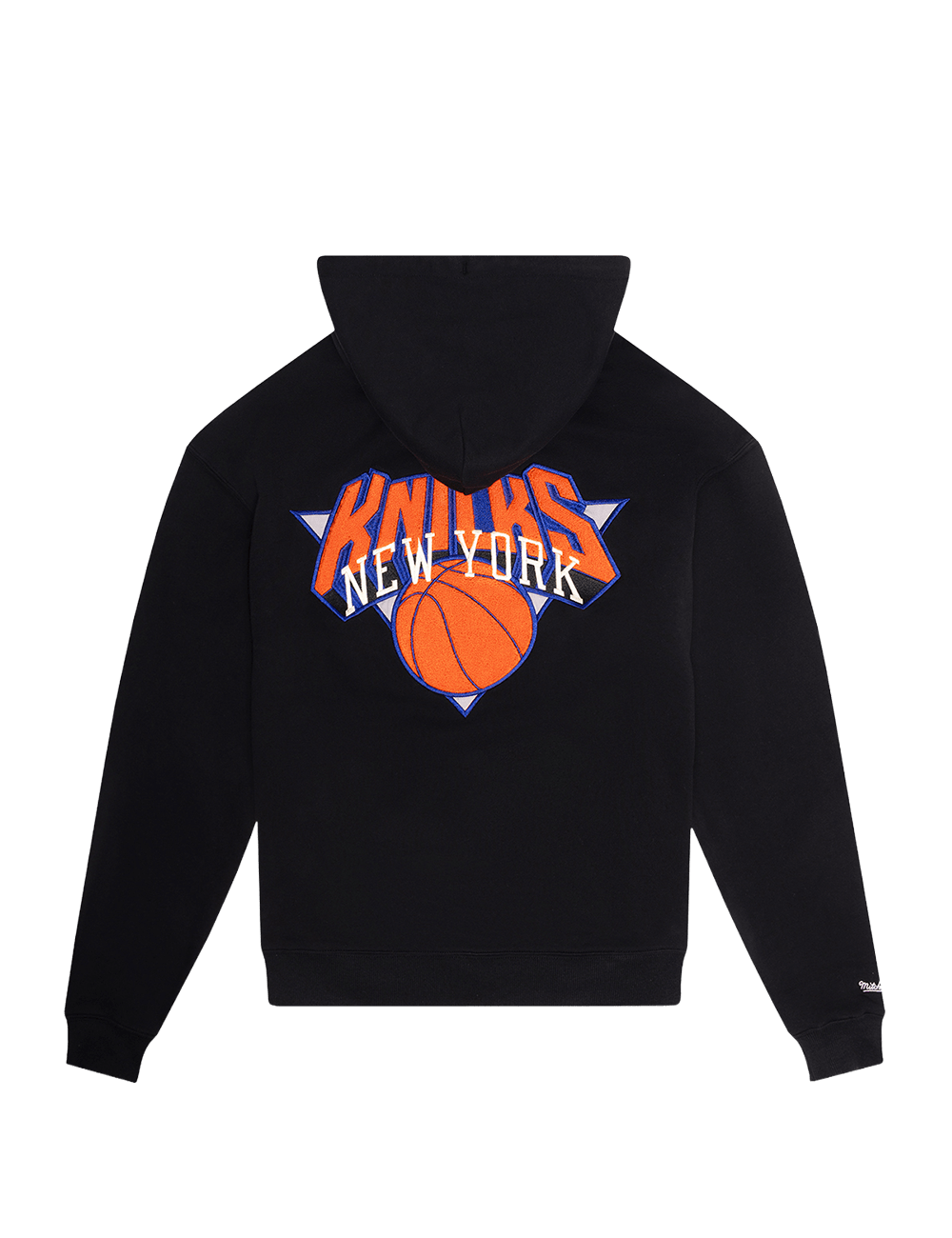New York Knicks Mitchell & Ness NBA Big Apple Hoodie Jumper - Black