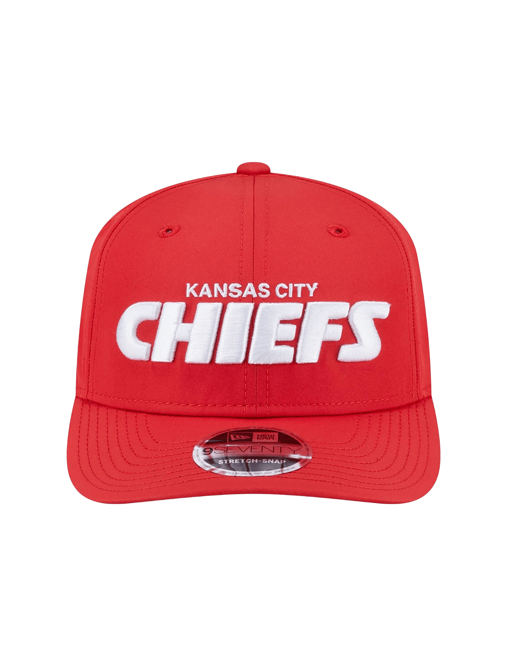 Kansas City Chiefs New Era NFL Coach 9SEVENTY Stretch-Snapback Hat - Red