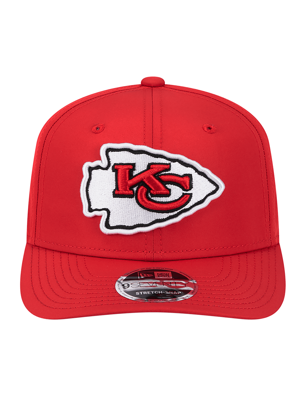 Kansas City Chiefs New Era NFL Team Prolite 9SEVENTY Stretch-Snapback Hat - Red