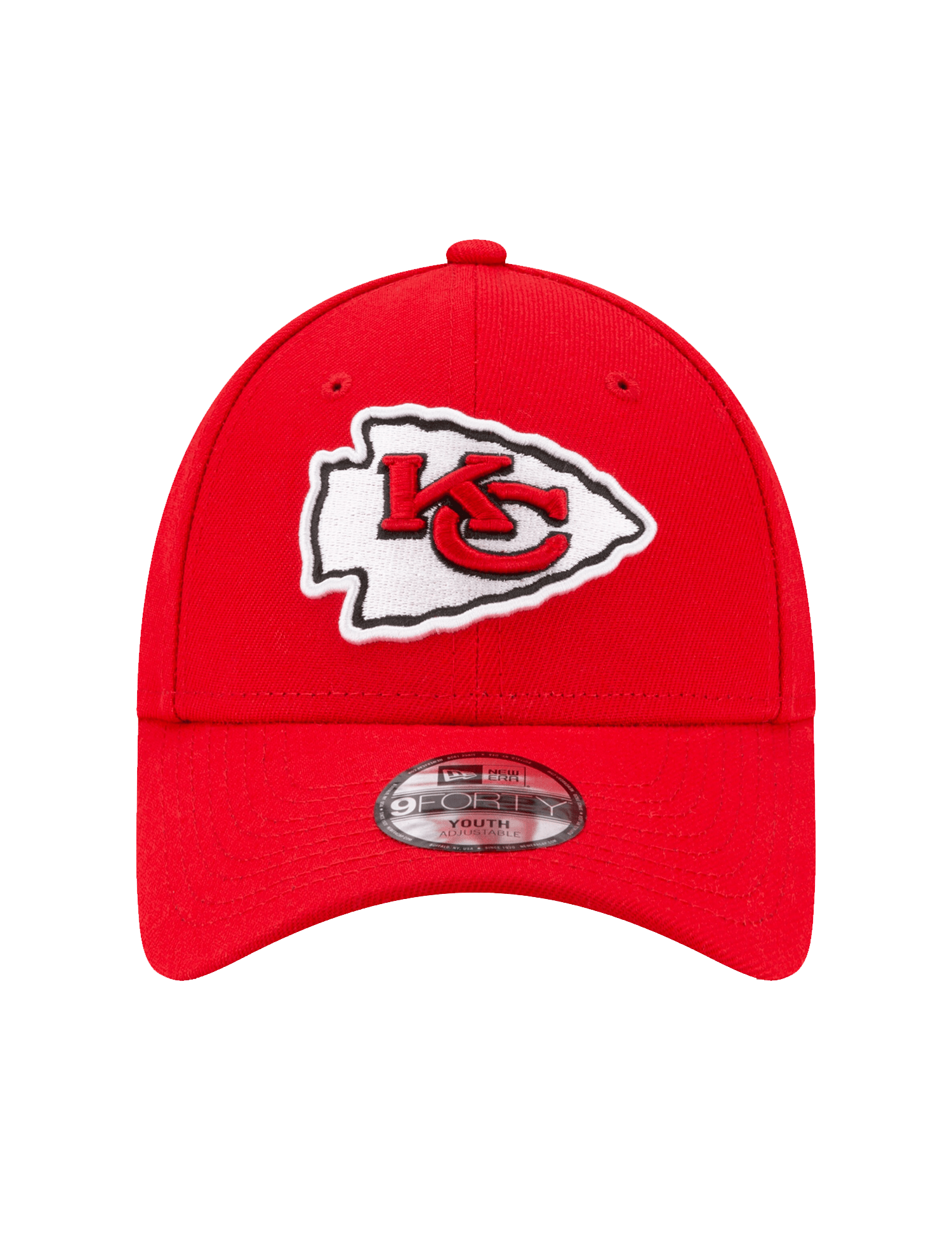 Youths Kansas City Chiefs New Era NFL Team 9FORTY Hat - Red