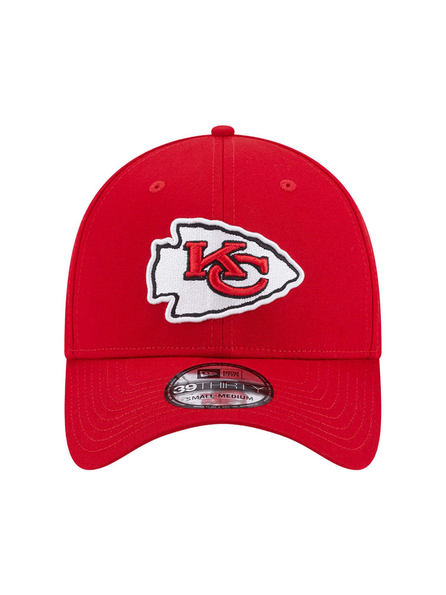 Kansas City Chiefs New Era NFL Team 39THIRTY Stretch-Fit Hat - Red