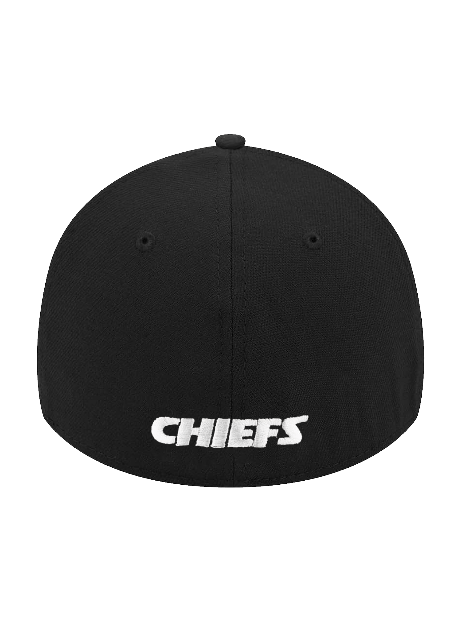 Kansas City Chiefs New Era NFL Team 39THIRTY Stretch-Fit Hat - Black