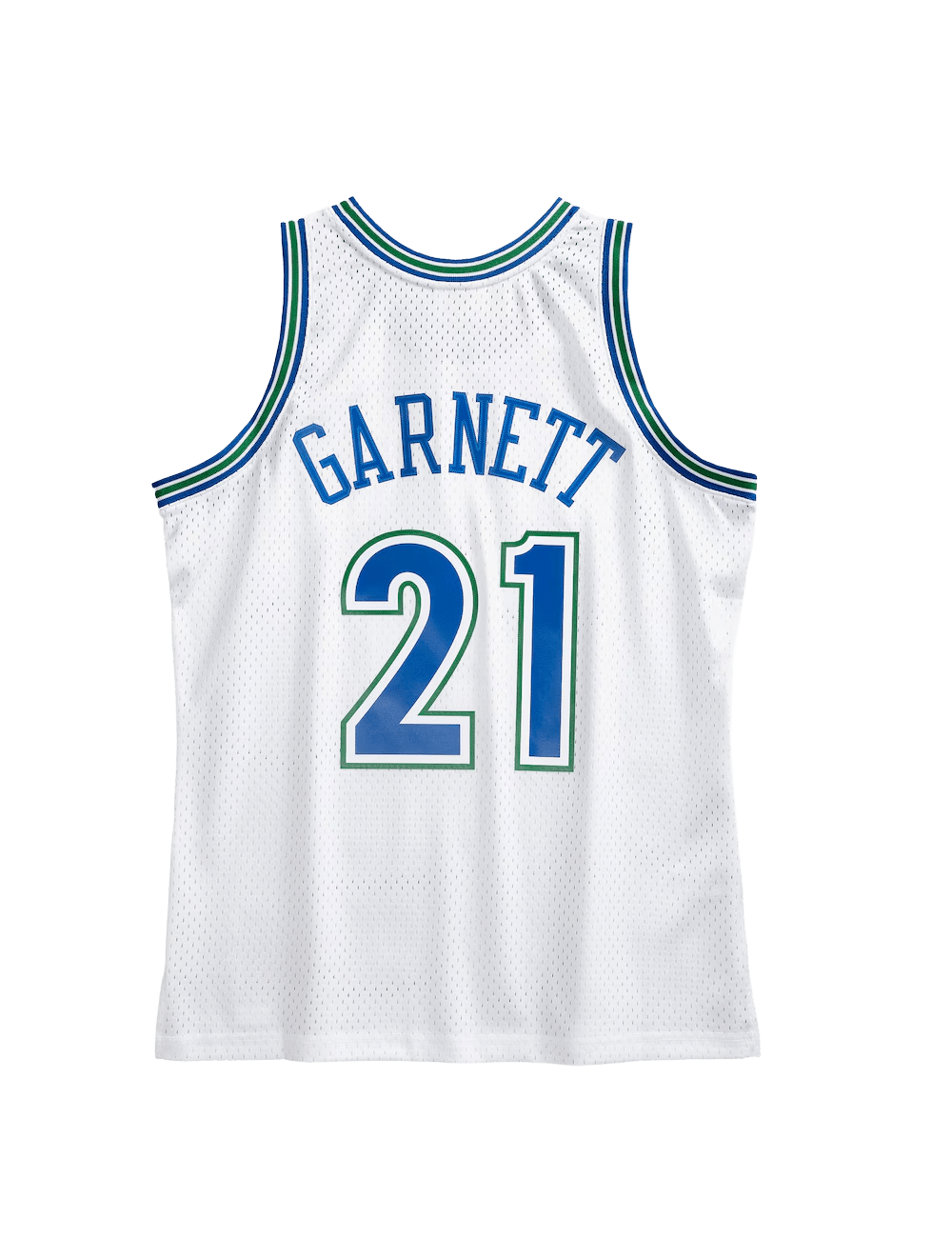 Kevin Garnett Minnesota Timberwolves Mitchell & Ness NBA 95-96 Home HWC Swingman Jersey - White