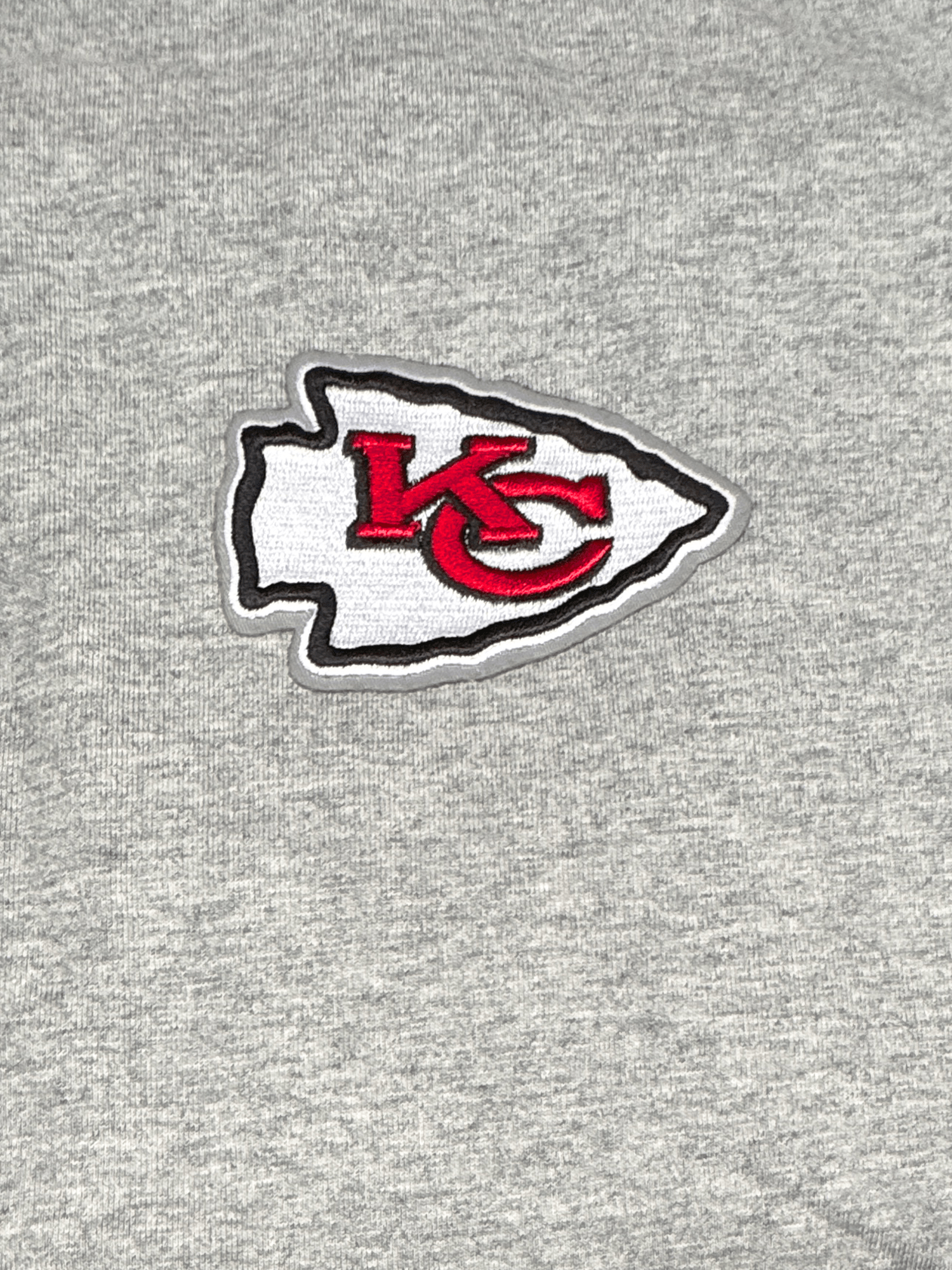 Kansas City Chiefs Pro Standard NFL Team Icon Flex T-Shirt - Heather Grey