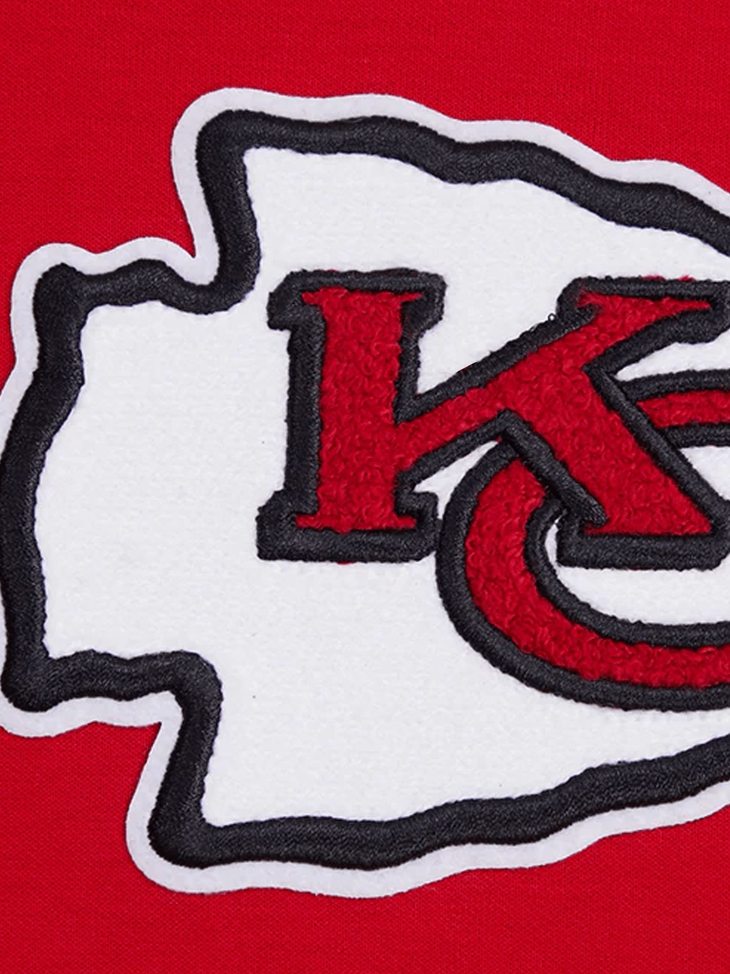 Kansas City Chiefs Pro Standard NFL Team Chenille Hoodie Jumper - Red