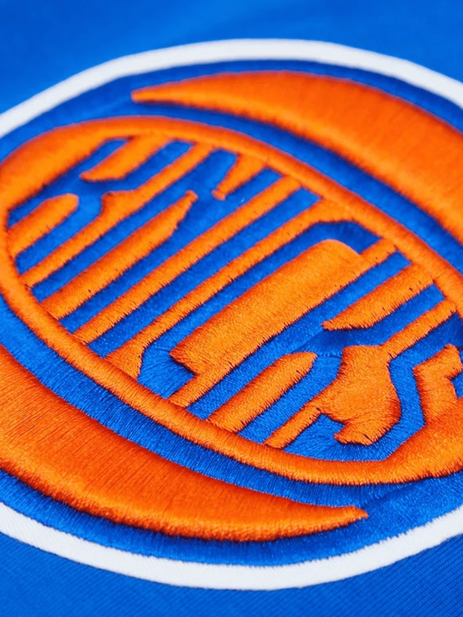 New York Knicks Pro Standard NBA Team Chenille Flex T-Shirt - Blue