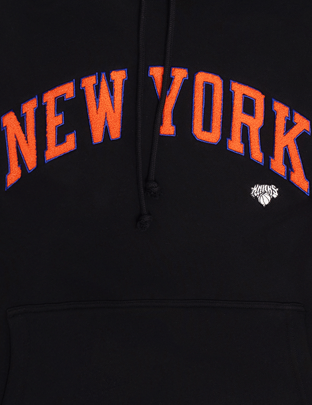 New York Knicks Mitchell & Ness NBA Big Apple Hoodie Jumper - Black