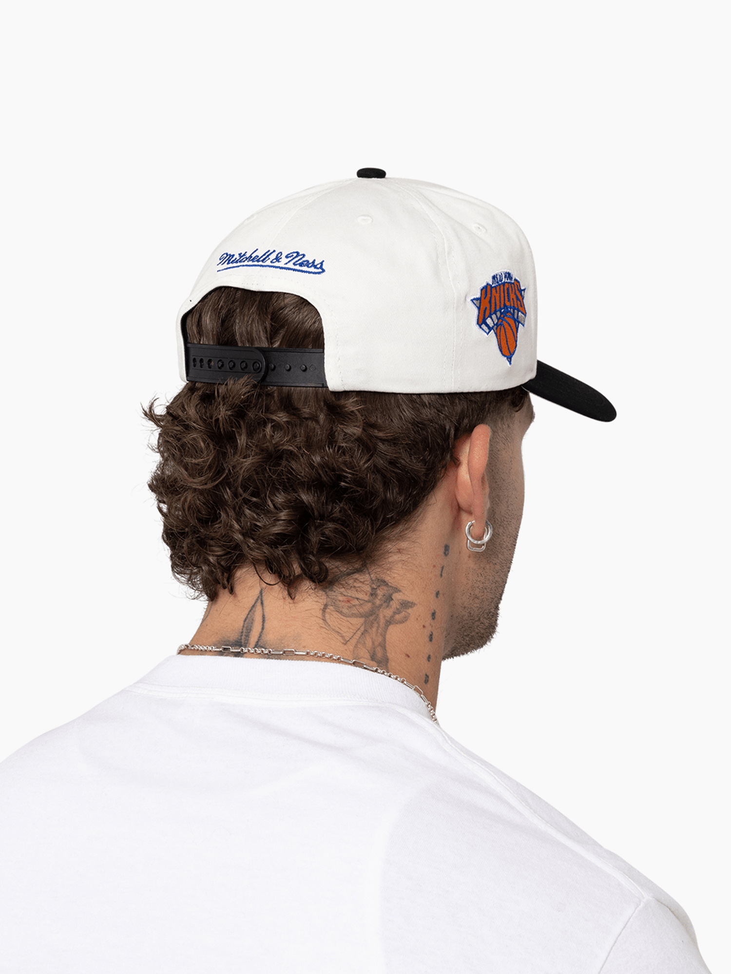 New York Knicks Mitchell & Ness NBA HWC Draft Day Pro Pinch Snapback Hat
