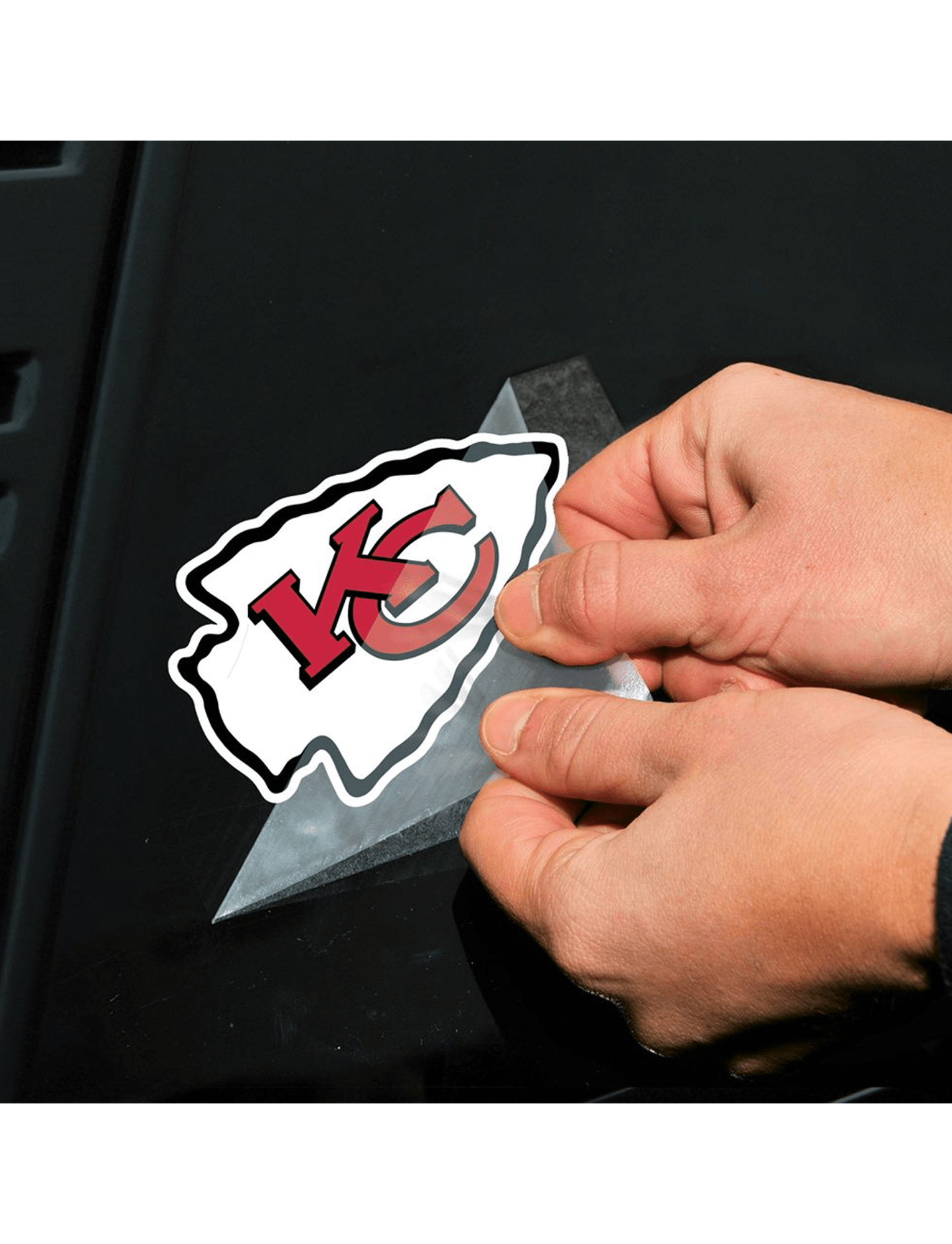 Kansas City Chiefs Wincraft NFL 4" x 4" Perfect Cut Decal