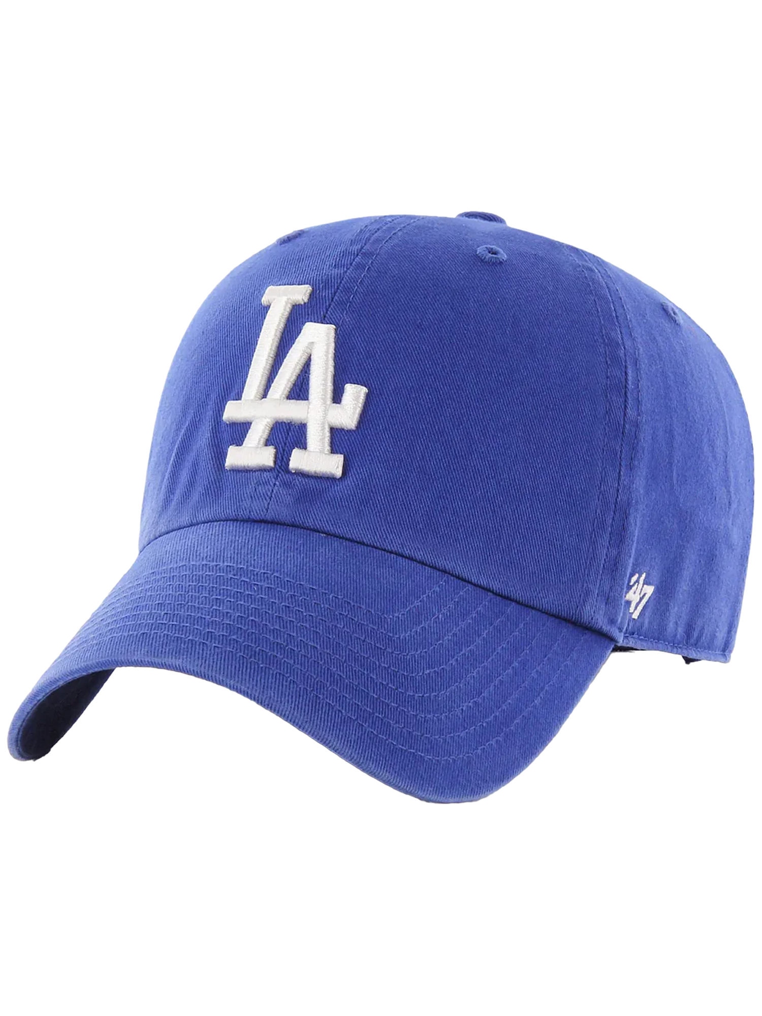 Los Angeles Dodgers '47 MLB Team Clean Up Strapback Hat - Blue