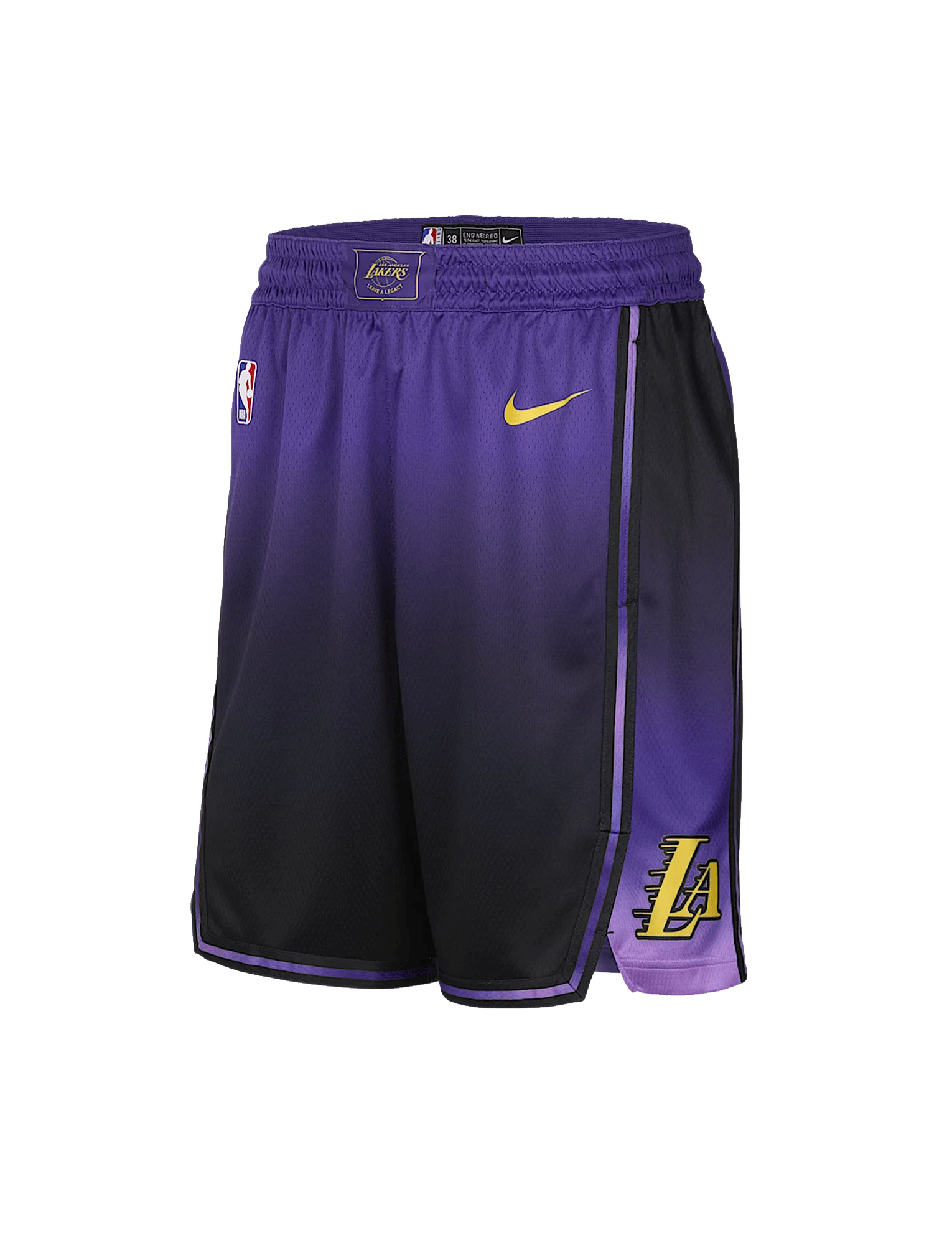 Youths Los Angeles Lakers Nike NBA 24-25 City Edition Swingman Shorts