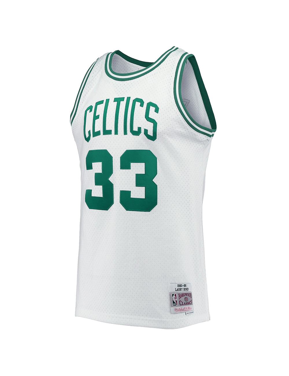 Larry Bird Boston Celtics Mitchell & Ness NBA 85-86 HWC Swingman Jersey - White