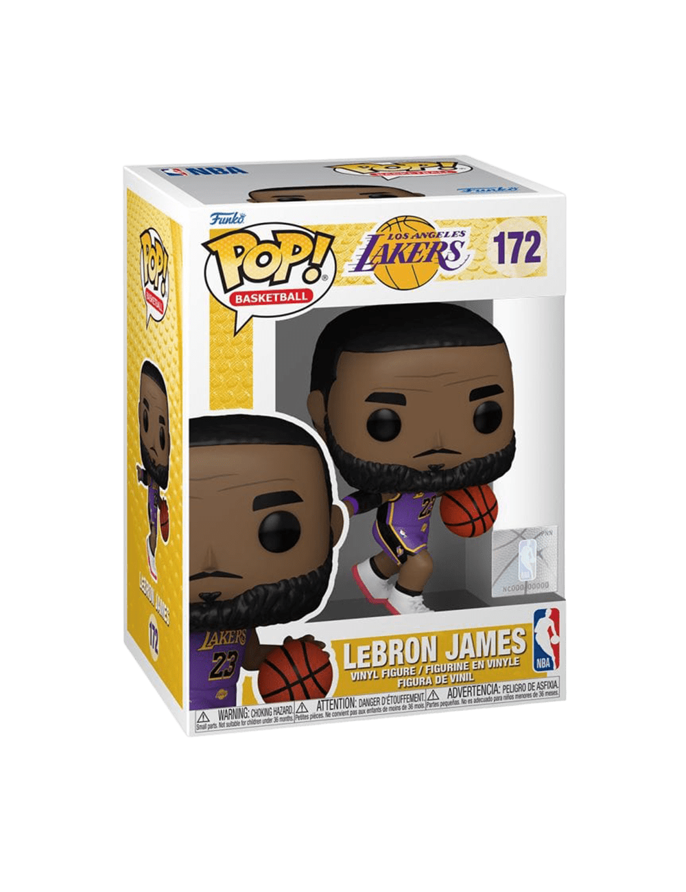 LeBron James Los Angeles Lakers Funko NBA 172 Pop Vinyl Figure