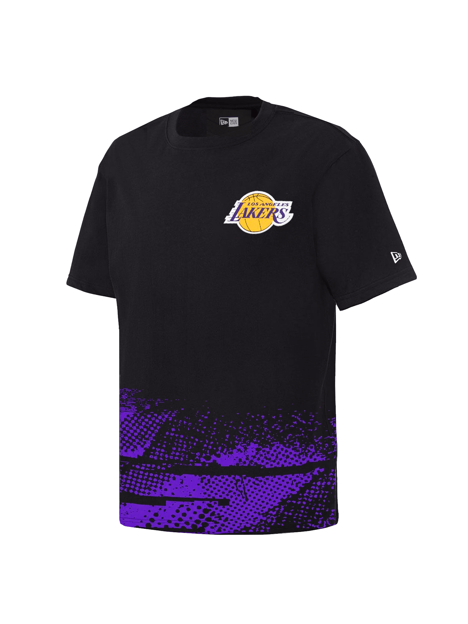 Los Angeles Lakers New Era NBA 24-25 Tip-Off T-Shirt - Black