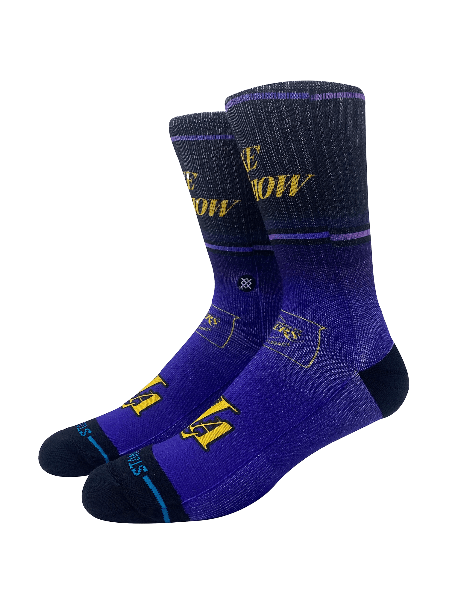 Los Angeles Lakers Stance NBA 24-25 City Edition Crew Socks