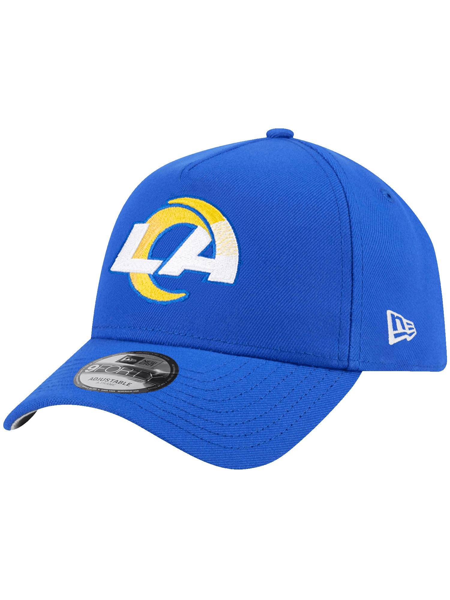 Los Angeles Rams New Era NFL Team 9FORTY A-Frame Snapback Hat - Blue