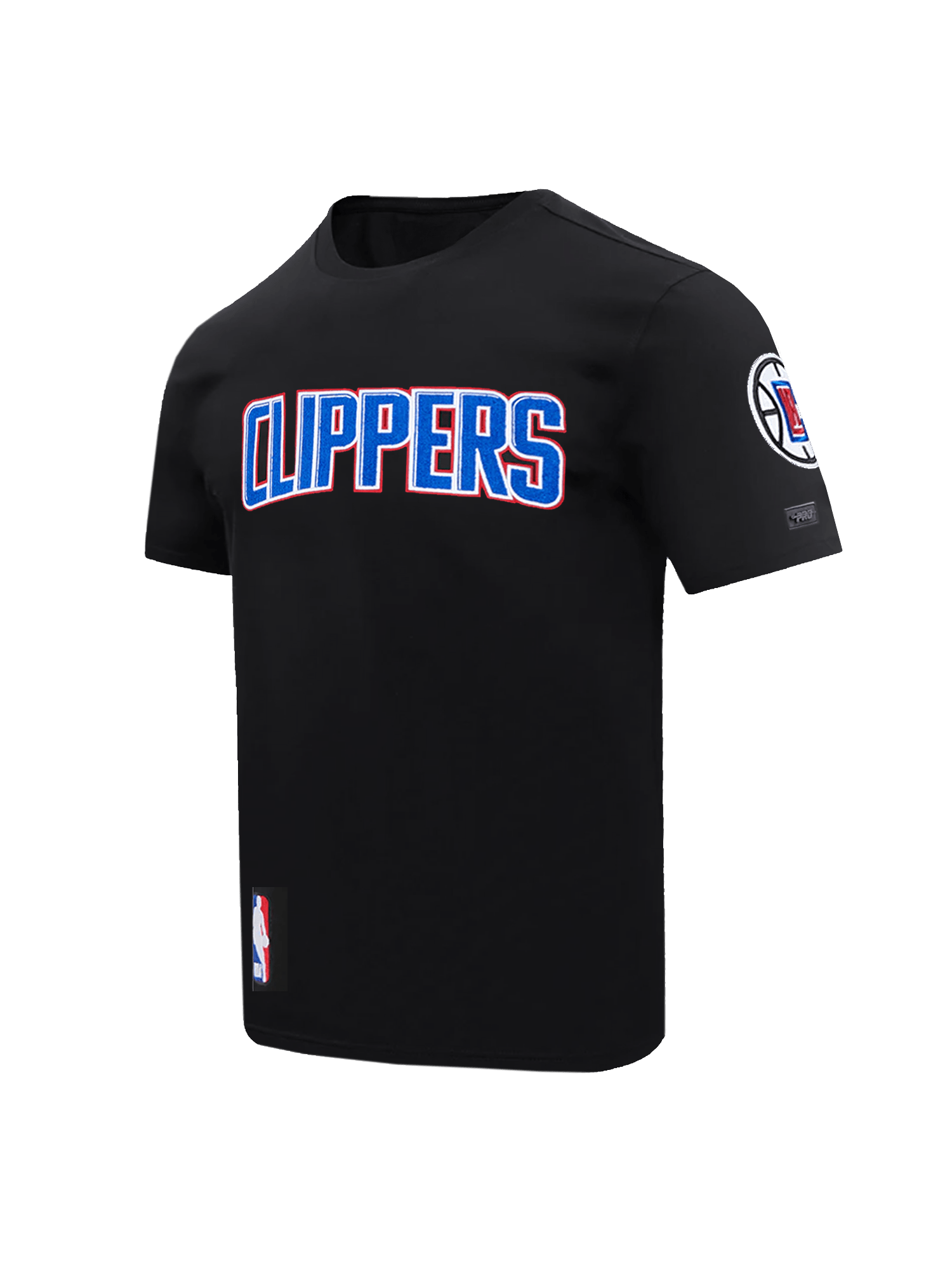 Los Angeles Clippers Pro Standard NBA Team Chenille Flex T-Shirt - Black