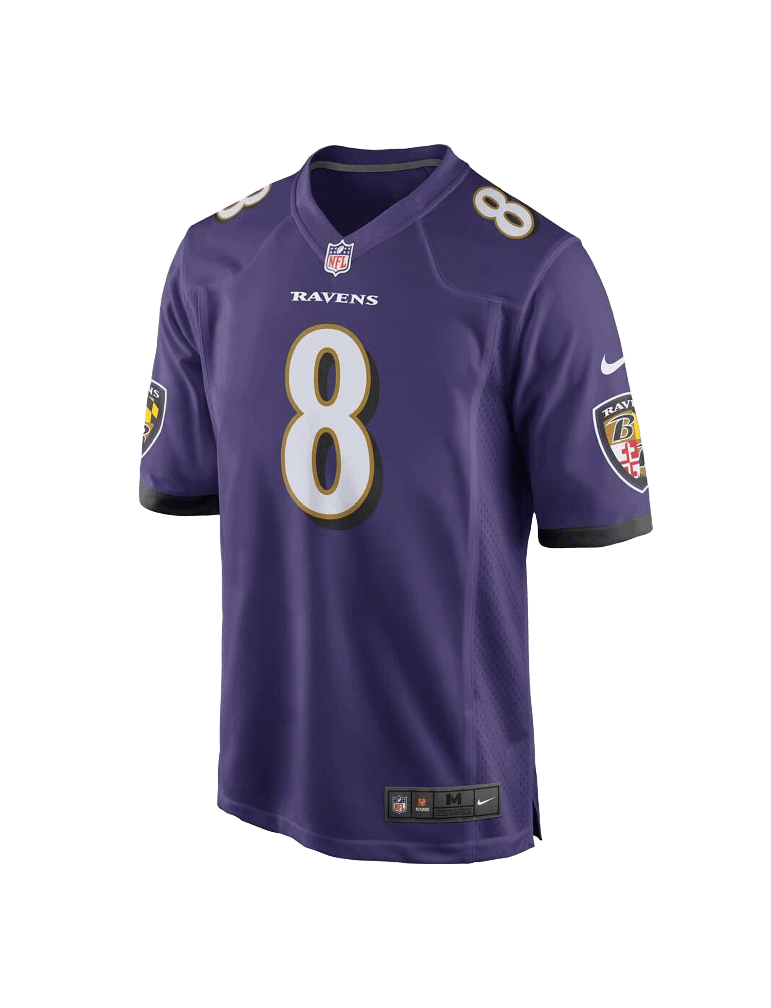 Lamar Jackson Baltimore Ravens Nike NFL Game Jersey - Purple
