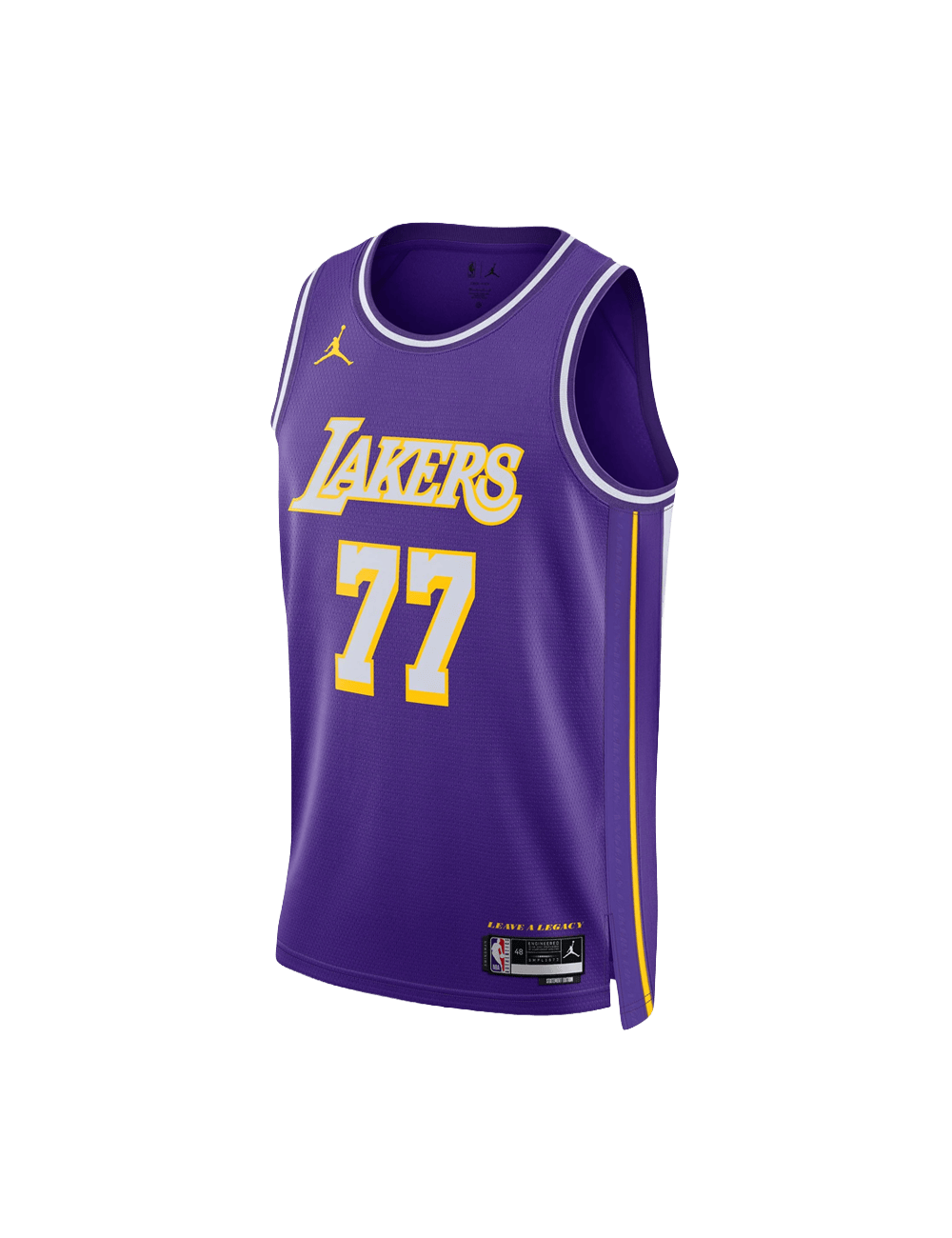 Youths Luka Doncic Los Angeles Lakers Nike NBA Statement Jersey - Purple