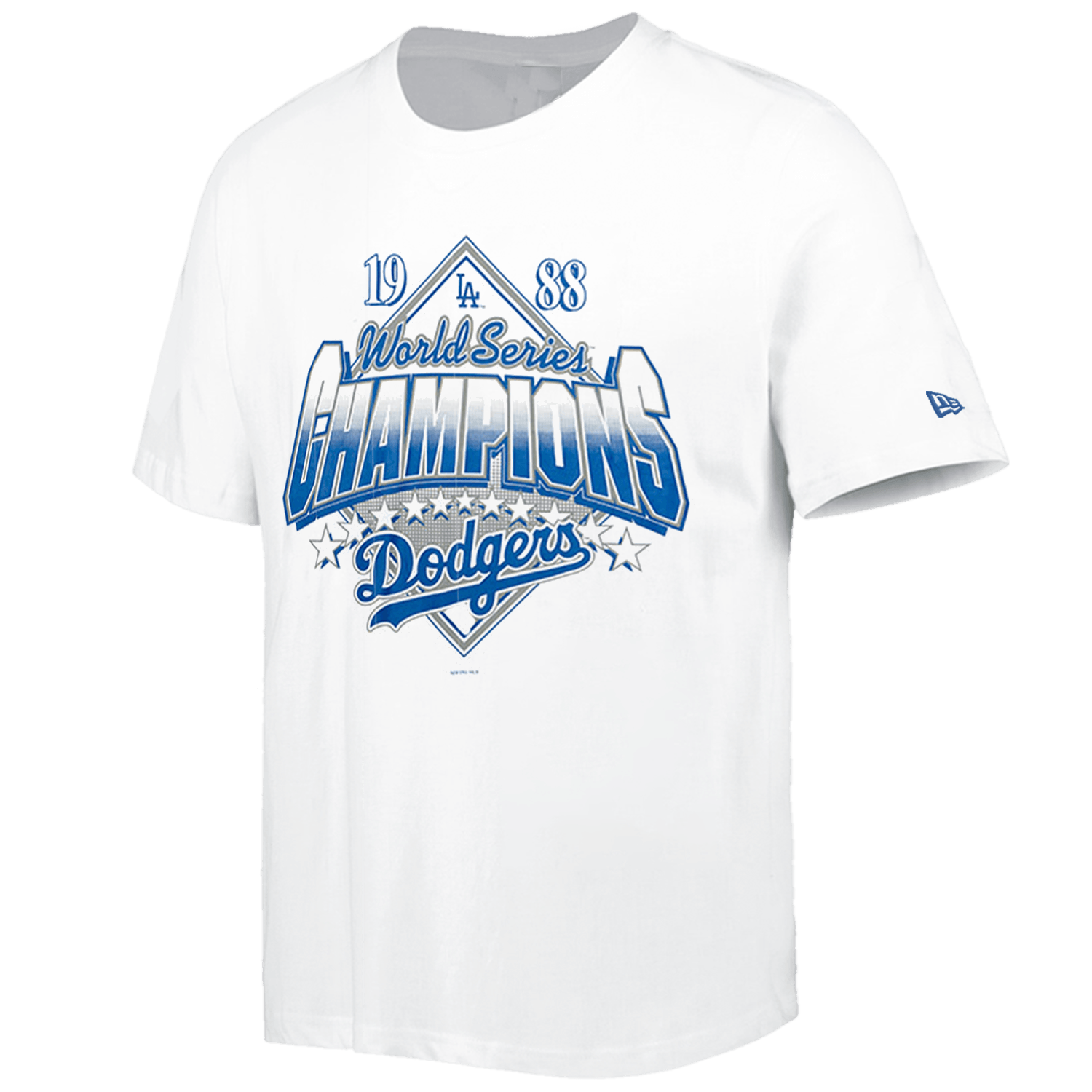 Los Angeles Dodgers New Era MLB 88 Champs Oversized T-Shirt - White