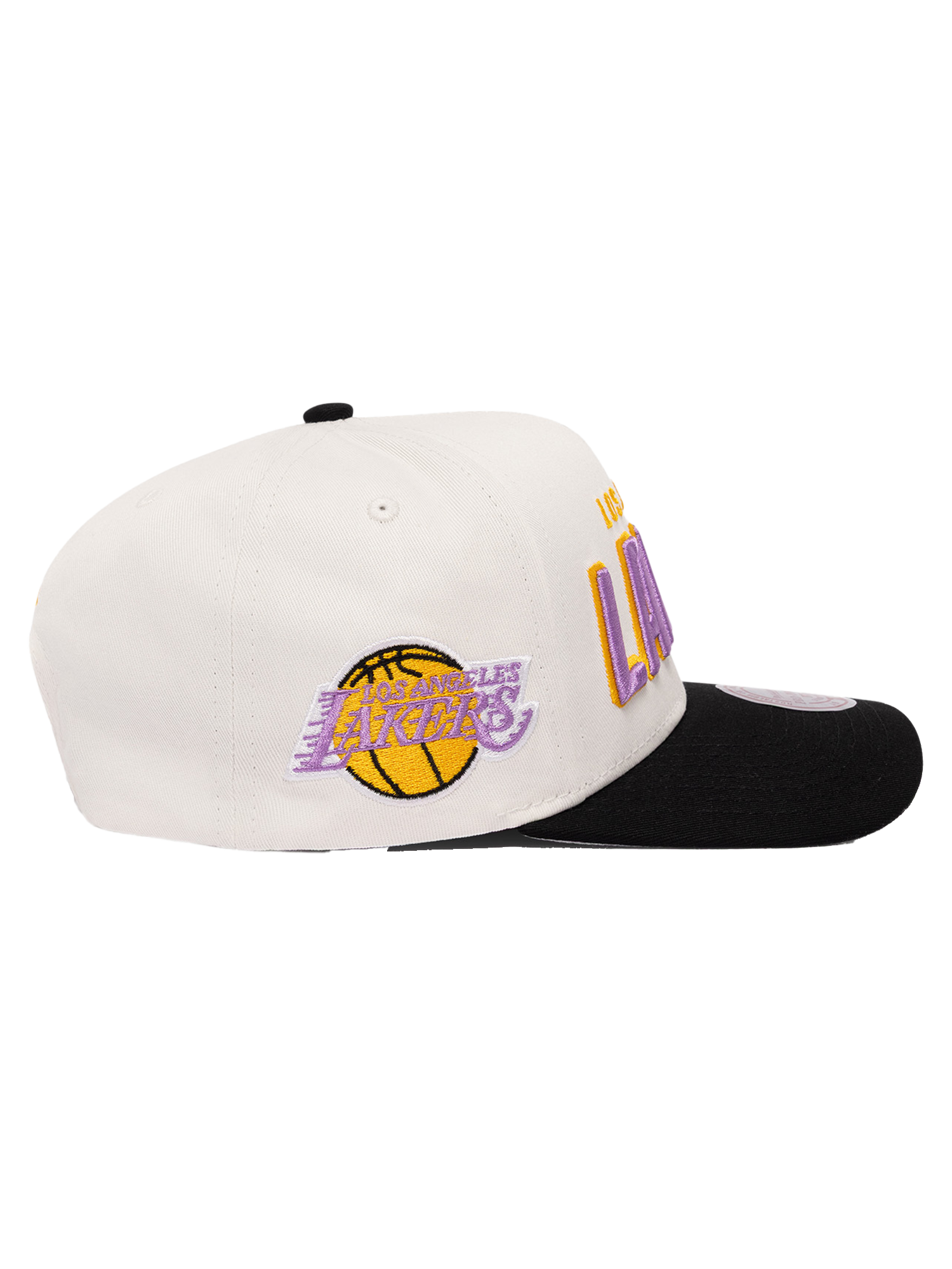 Los Angeles Lakers Mitchell & Ness NBA HWC Draft Day Pro Pinch Snapback Hat