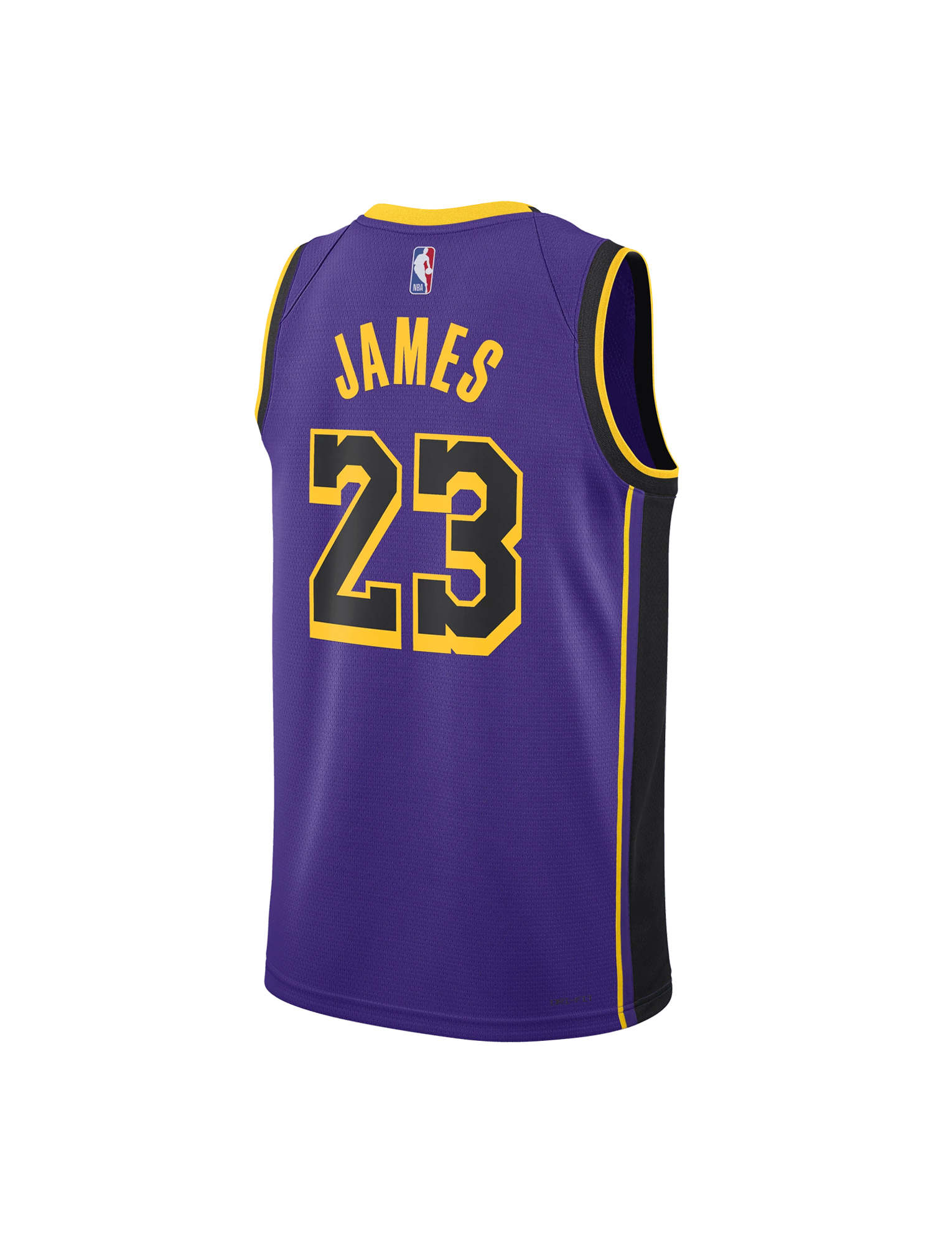 Youths LeBron James Los Angeles Lakers Nike NBA Statement Jersey - Purple