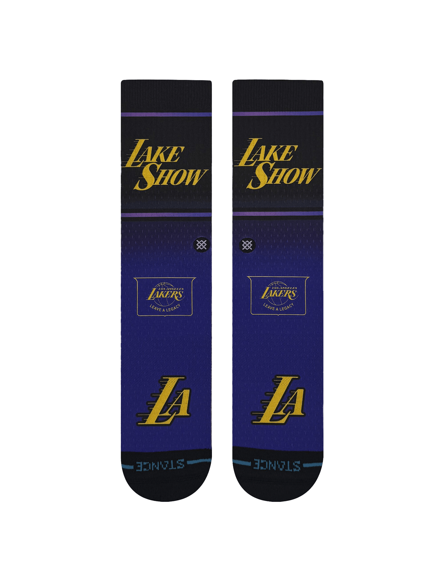 Los Angeles Lakers Stance NBA 24-25 City Edition Crew Socks