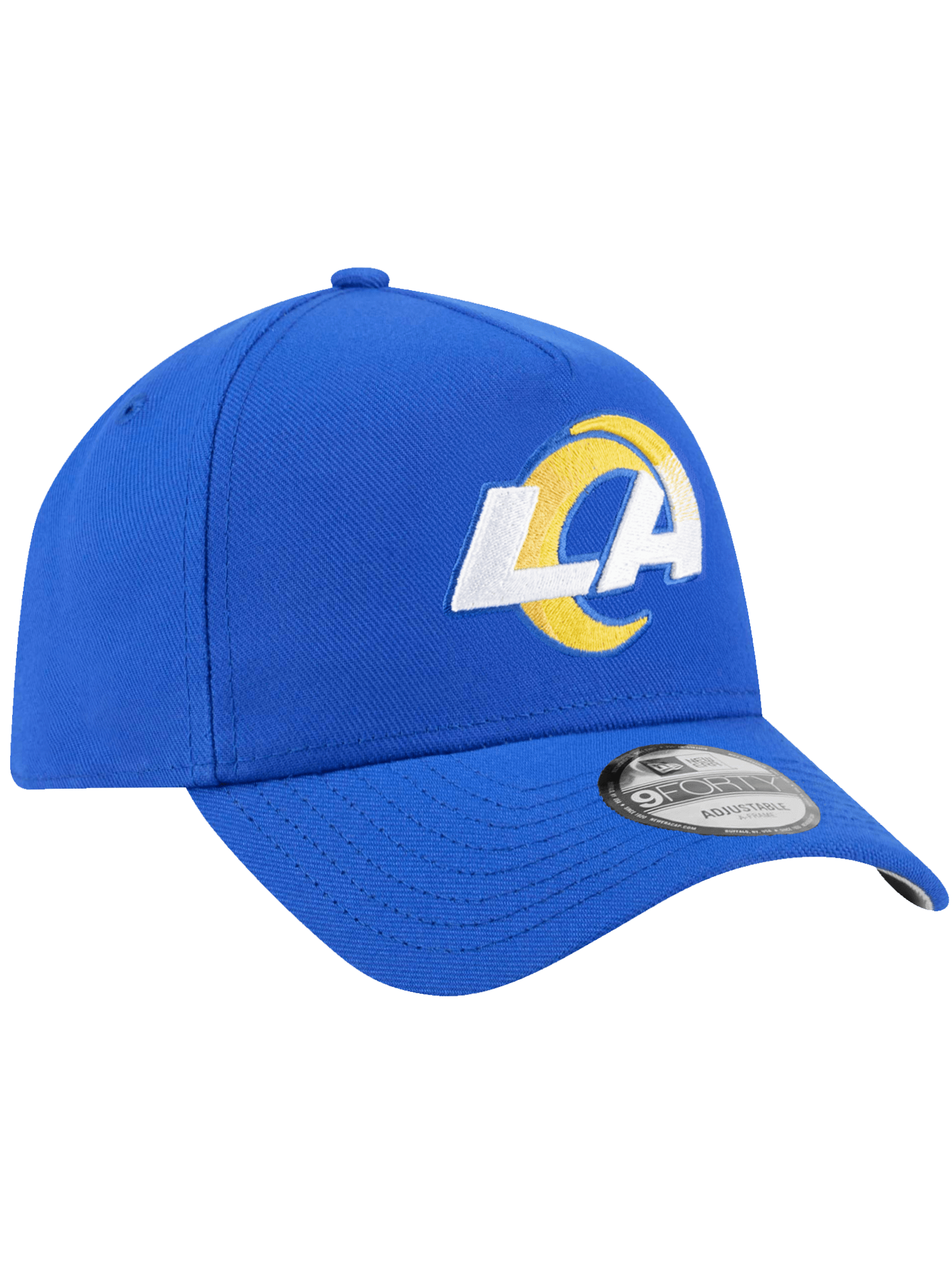 Los Angeles Rams New Era NFL Team 9FORTY A-Frame Snapback Hat - Blue