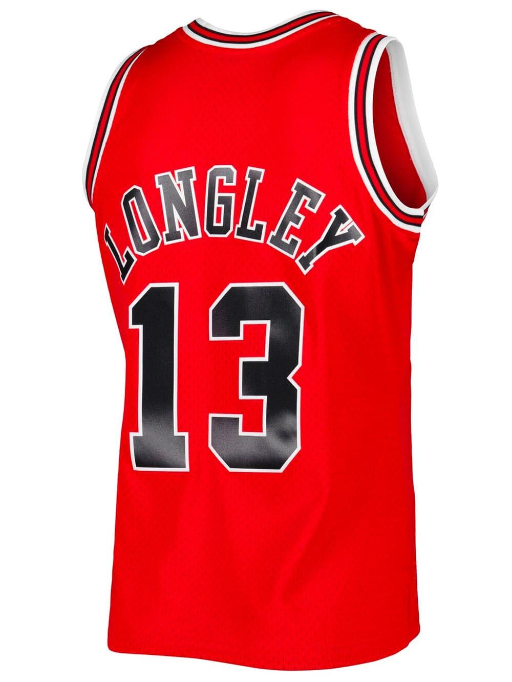 Luc Longley Chicago Bulls Mitchell & Ness NBA 97-98 Swingman Jersey - Red