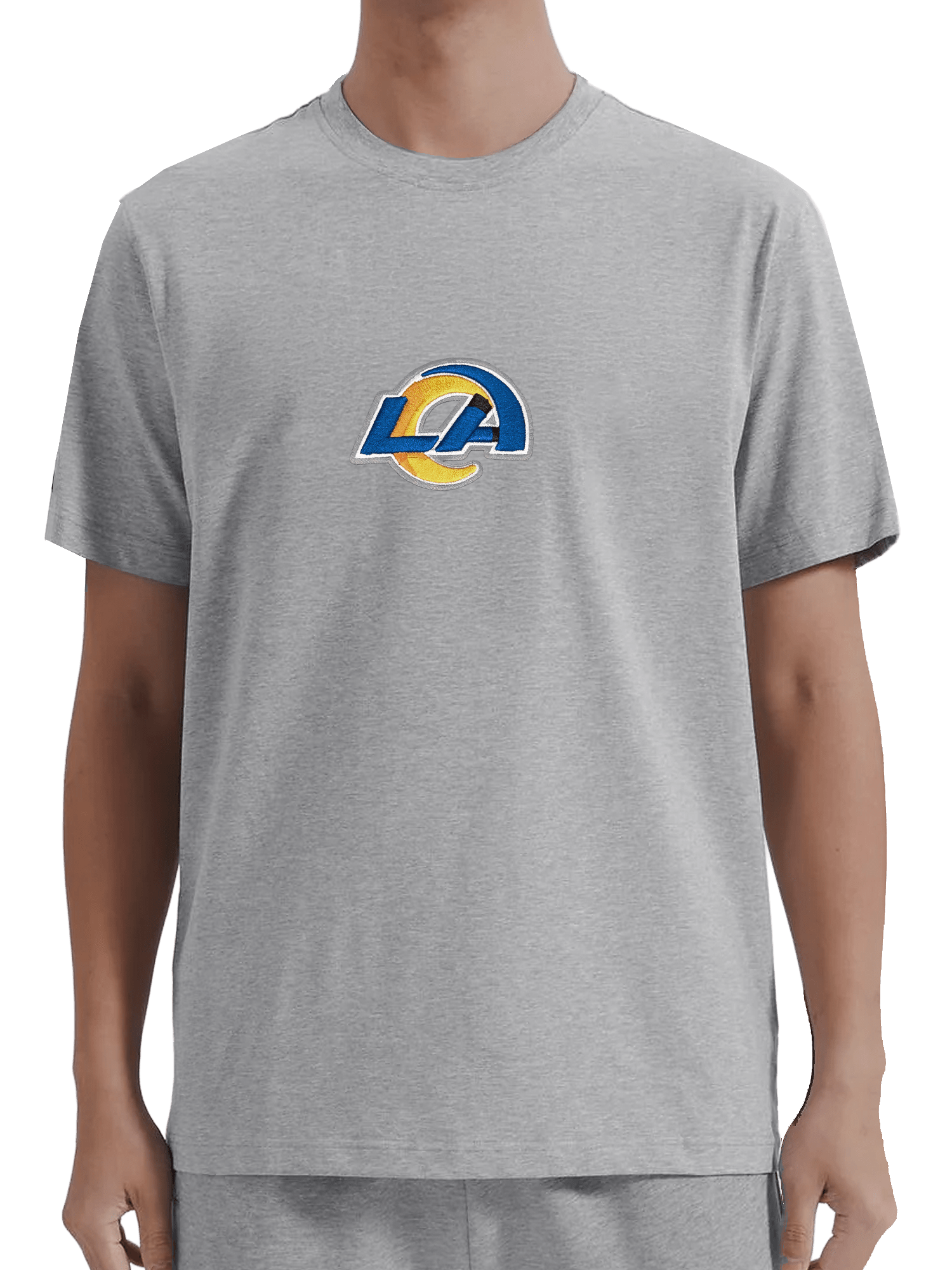 Los Angeles Rams Pro Standard NFL Team Icon Flex T-Shirt - Heather Grey
