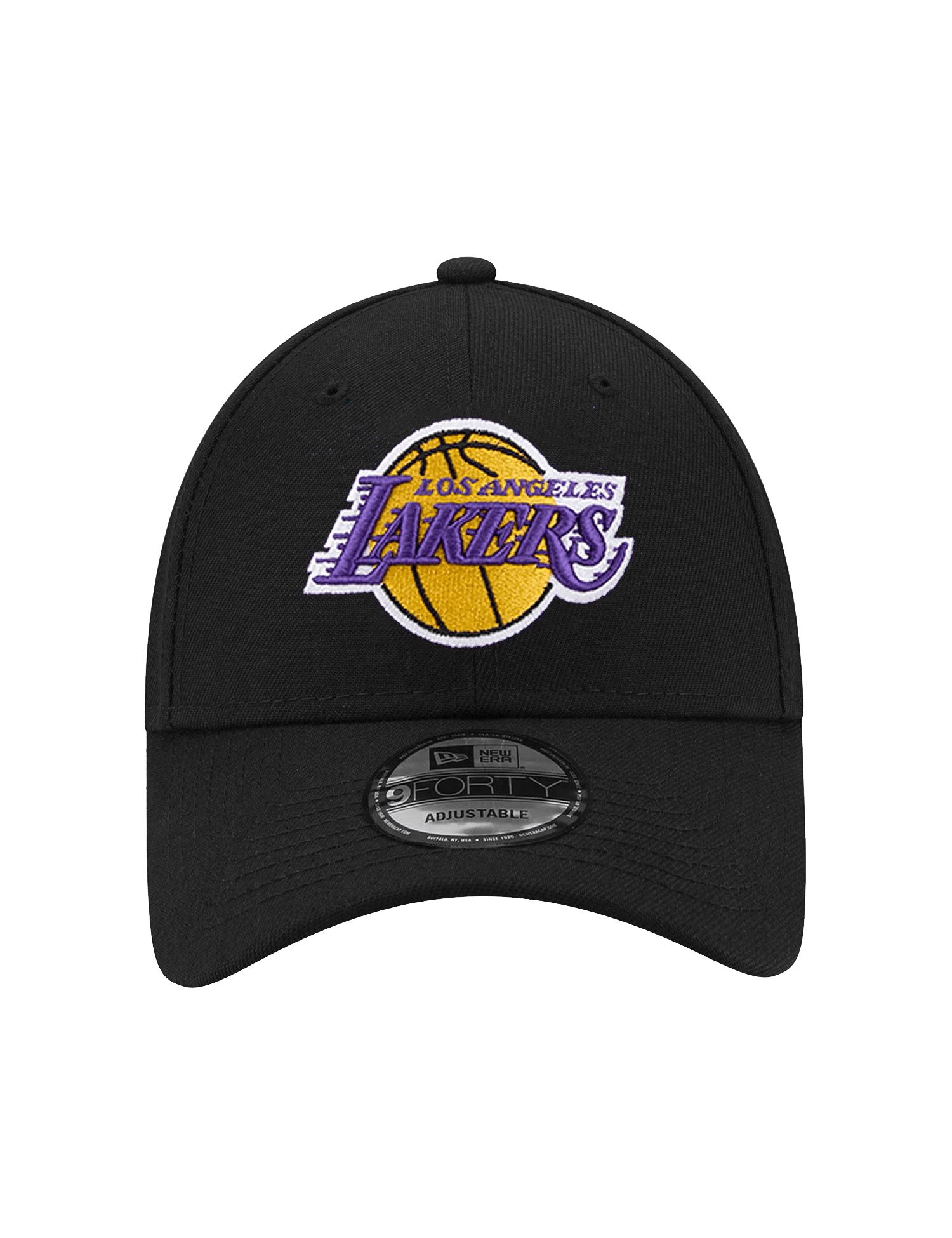 Los Angeles Lakers New Era NBA Team 9FORTY Strapback Hat - Black