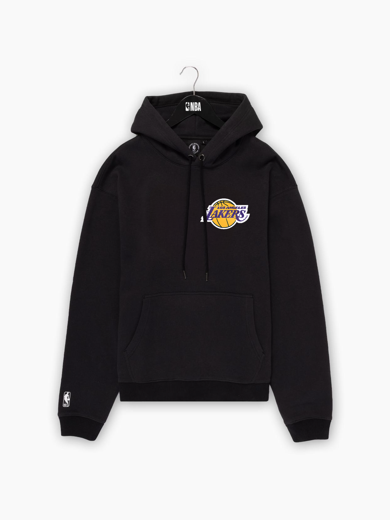 Los Angeles Lakers NBA Essentials Clarkdale Vintage Hoodie Jumper - Black