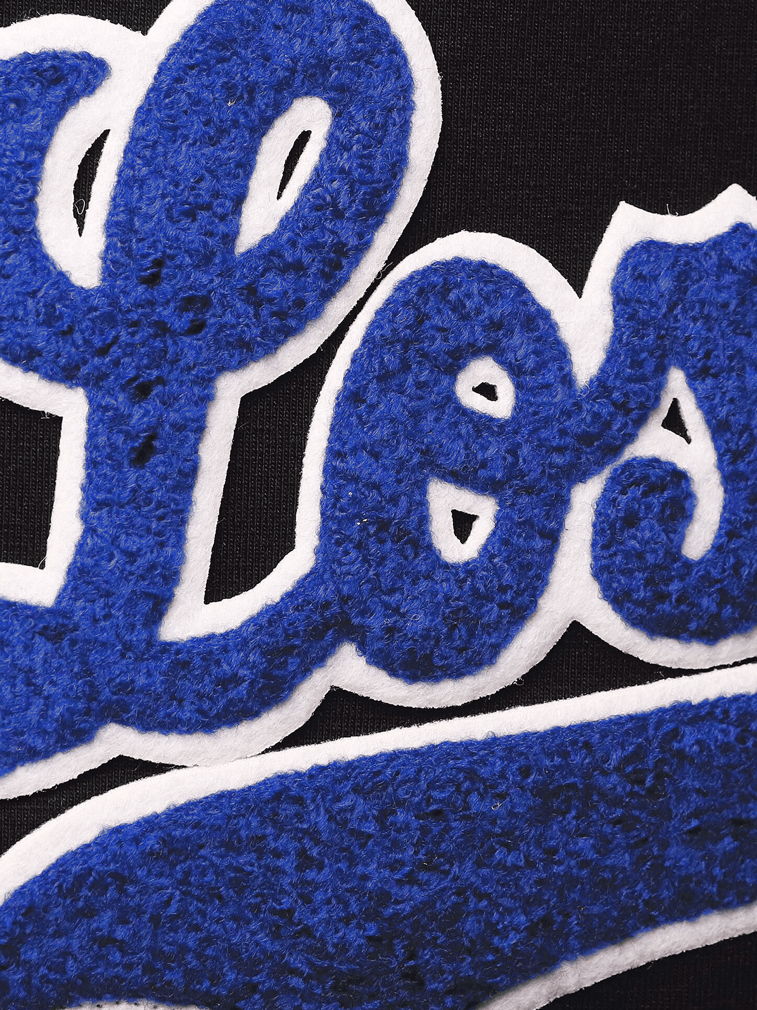 Los Angeles Dodgers Pro Standard MLB Classic Chenille T-Shirt - Black