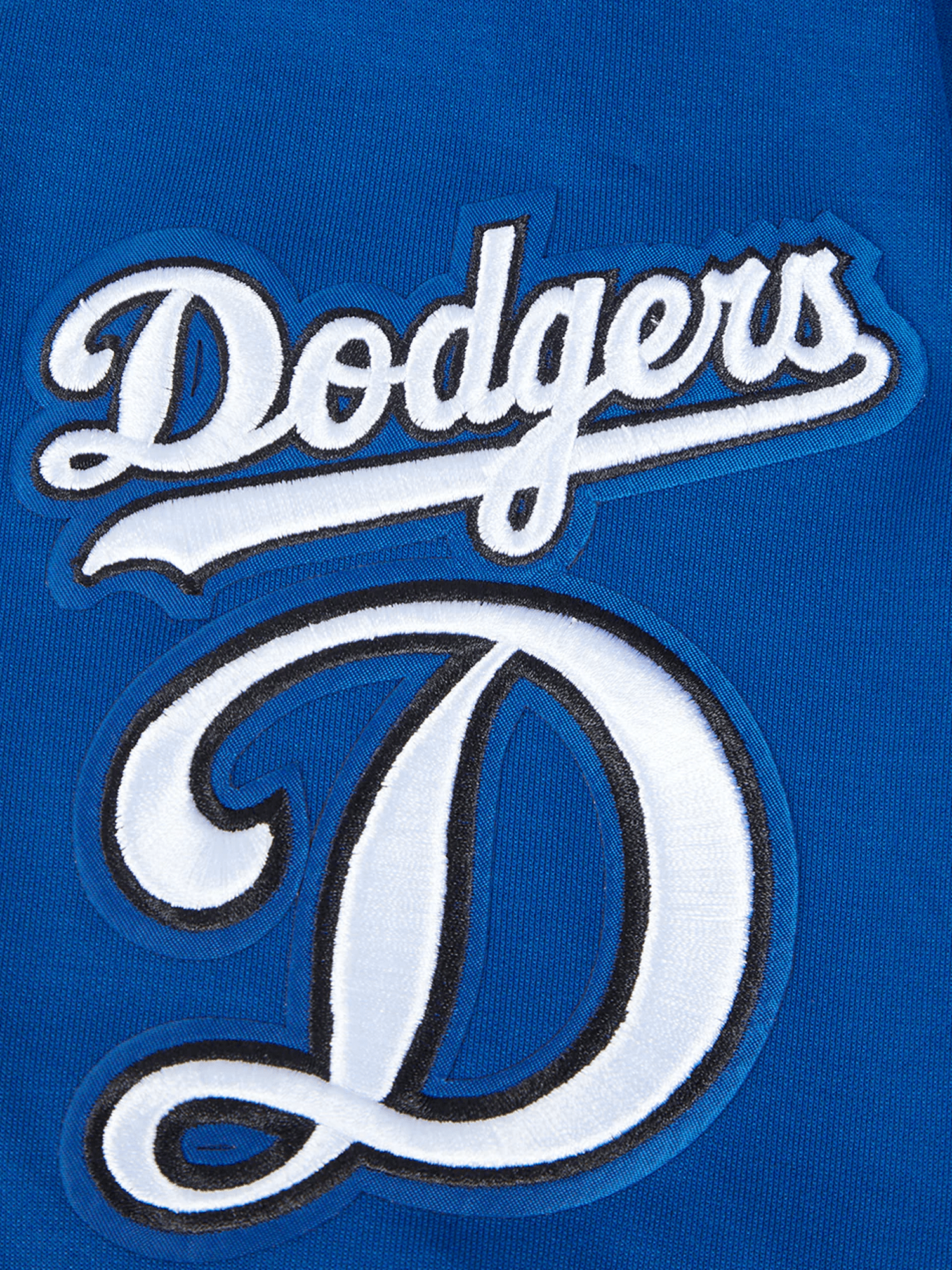 Los Angeles Dodgers Pro Standard MLB Team Chenille Hoodie Jumper  - Blue