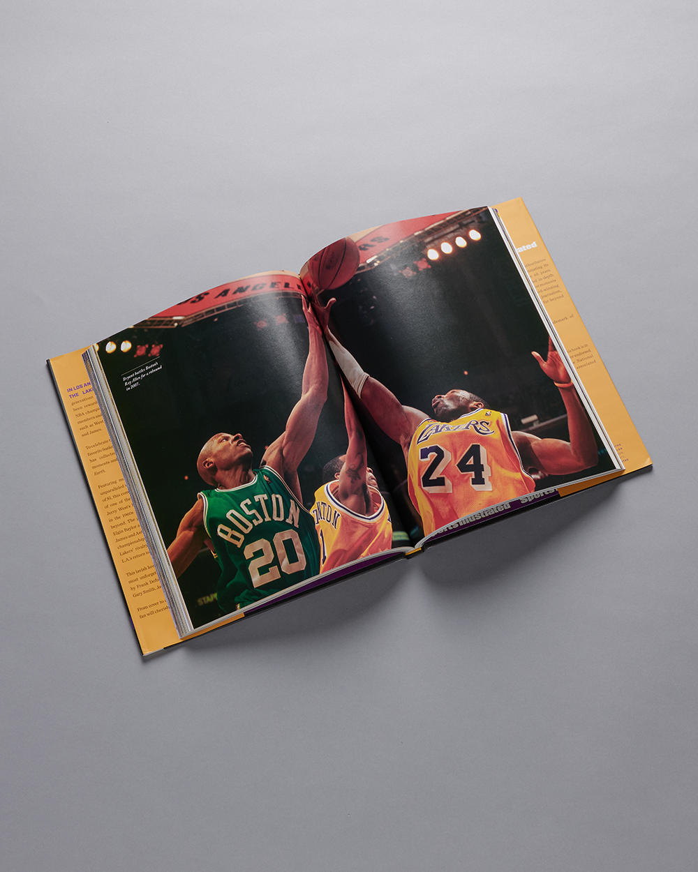 Los Angeles Lakers Sports Illustrated NBA Lakers History Hardcover Book