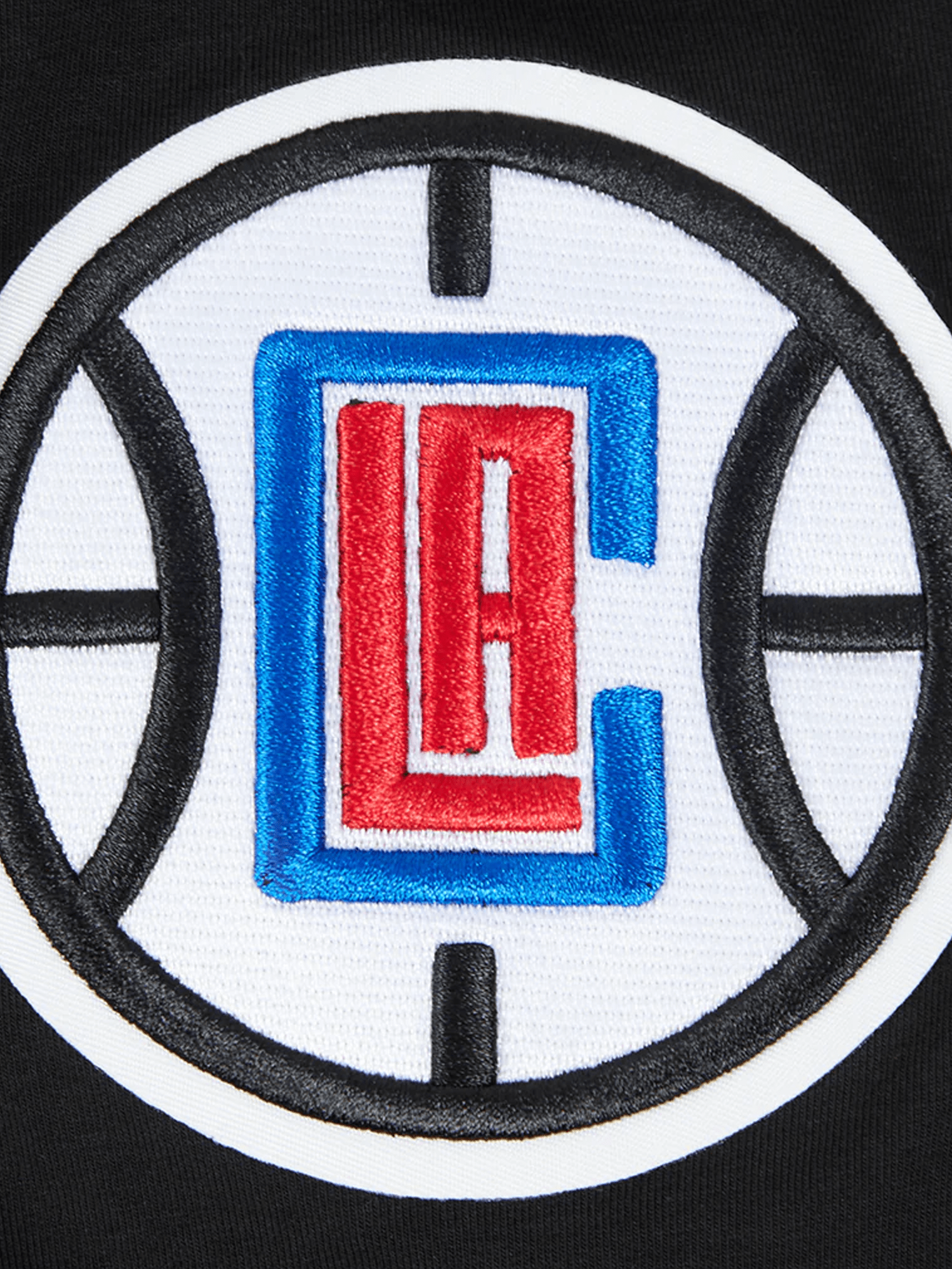 Los Angeles Clippers Pro Standard NBA Team Chenille Flex T-Shirt - Black