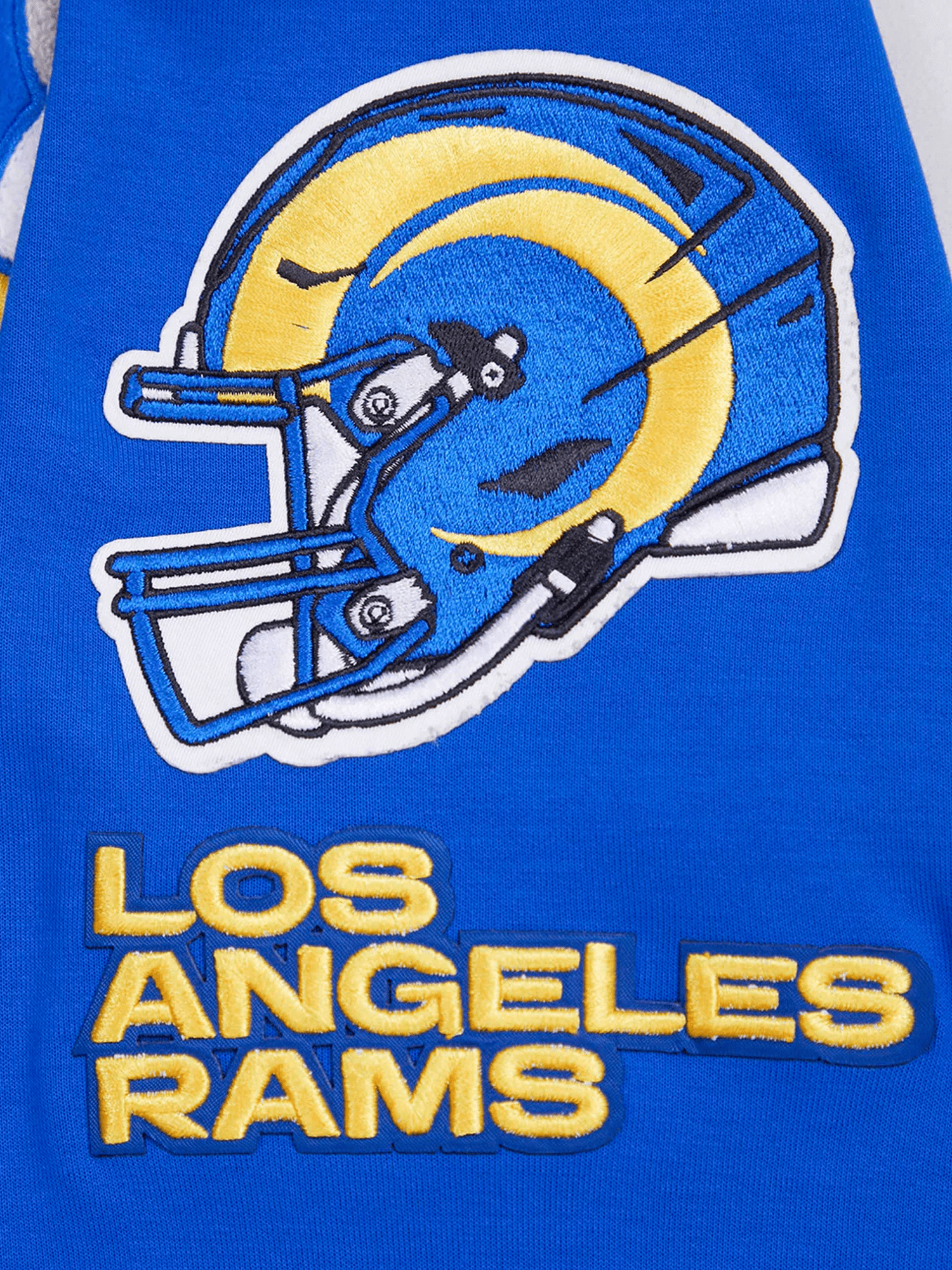 Los Angeles Rams Pro Standard NFL Team Chenille Hoodie Jumper - Blue