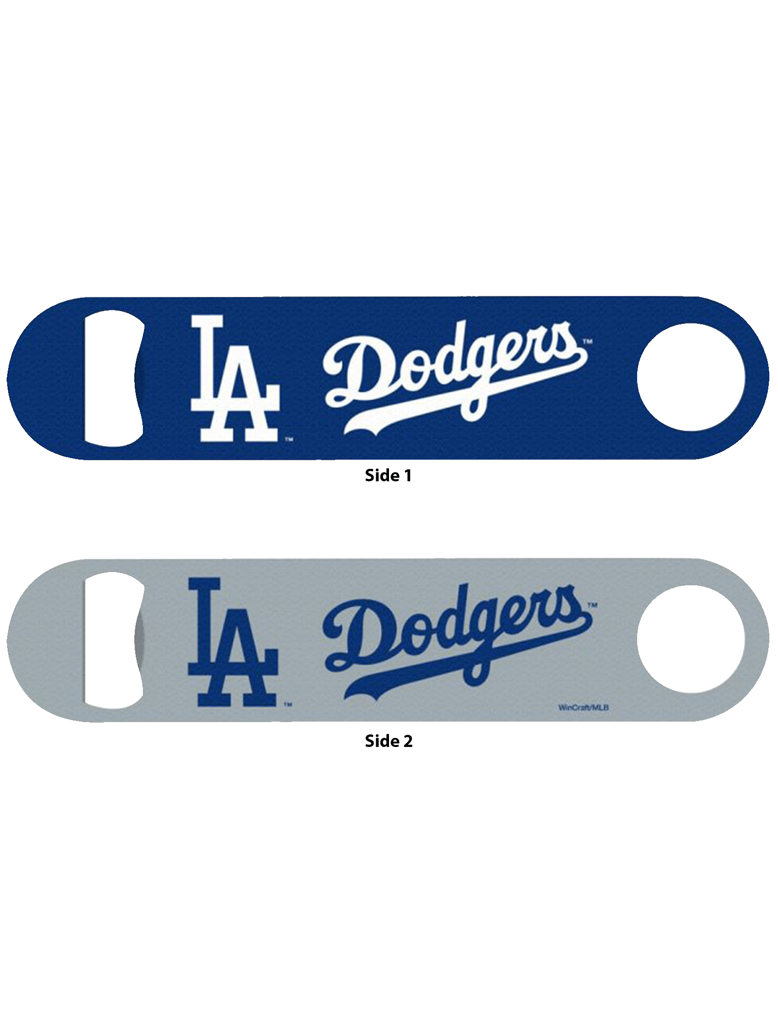 Los Angeles Dodgers Wincraft MLB Double Sided Metal Bottle Opener